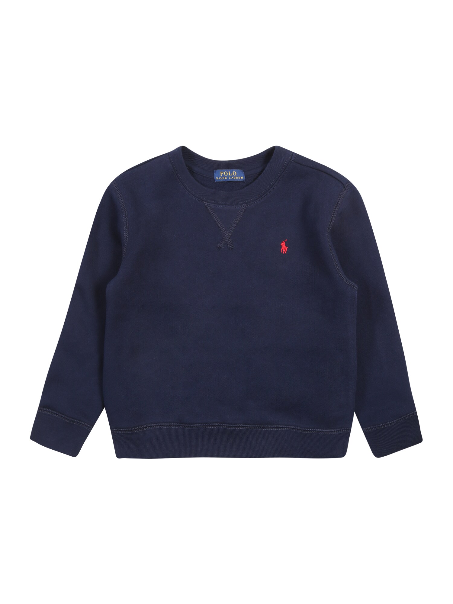 POLO RALPH LAUREN Sweatshirt 'SEASONAL FLEECE-LS CN-TP-KNT'  navy