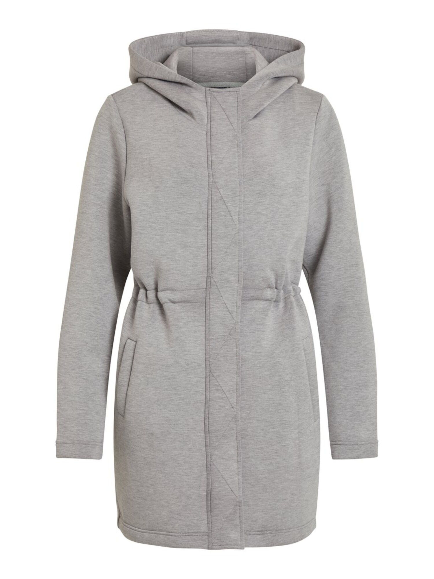 Object Dames Tussenmantel Grijs Gemeleerd object kopen in de aanbieding