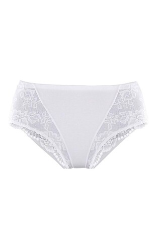 PETITE FLEUR, Alakformáló body, fehér