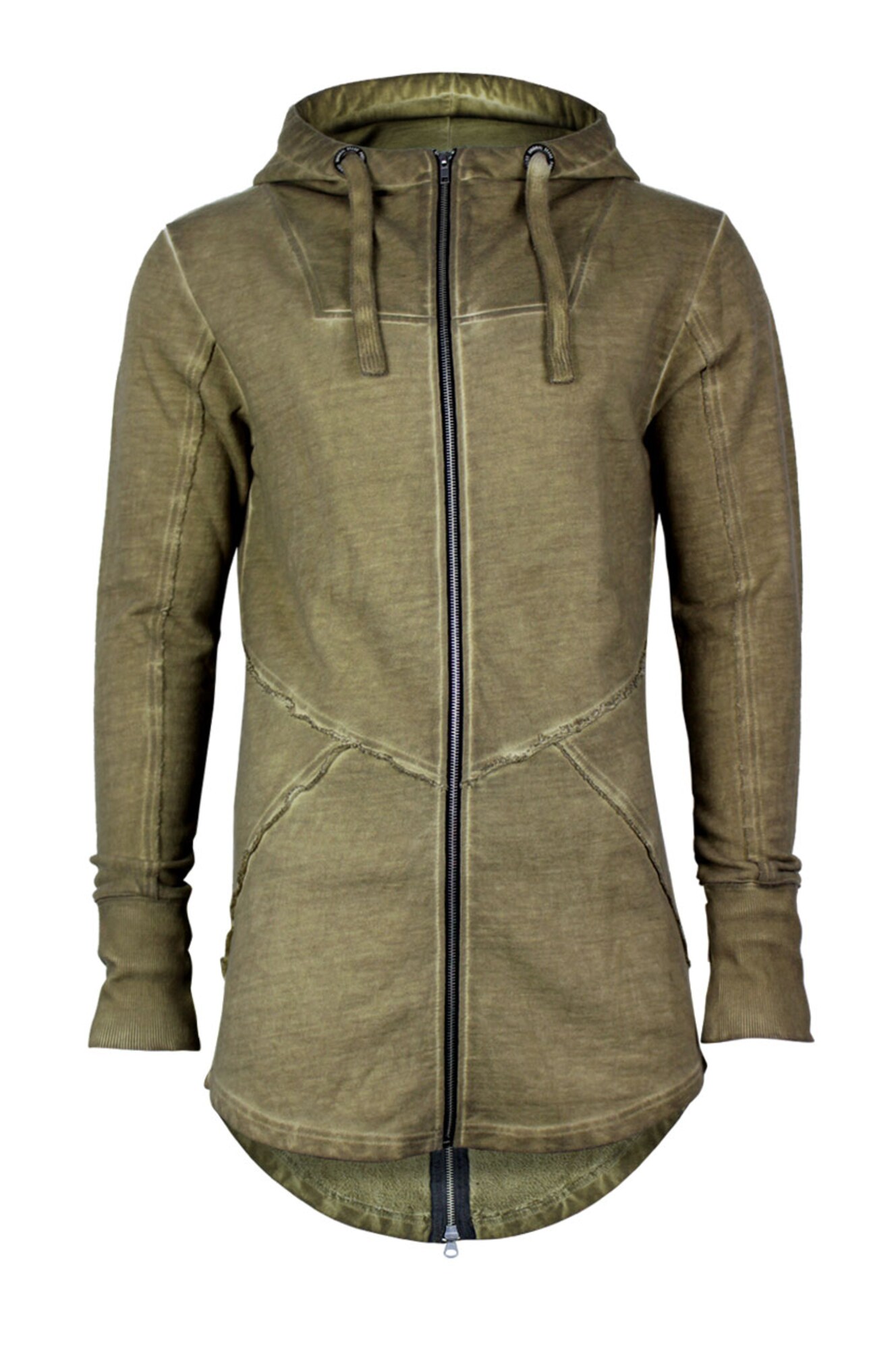 Trueprodigy Heren Sweatvest Freedom Bruin Kaki trueprodigy kopen in de aanbieding