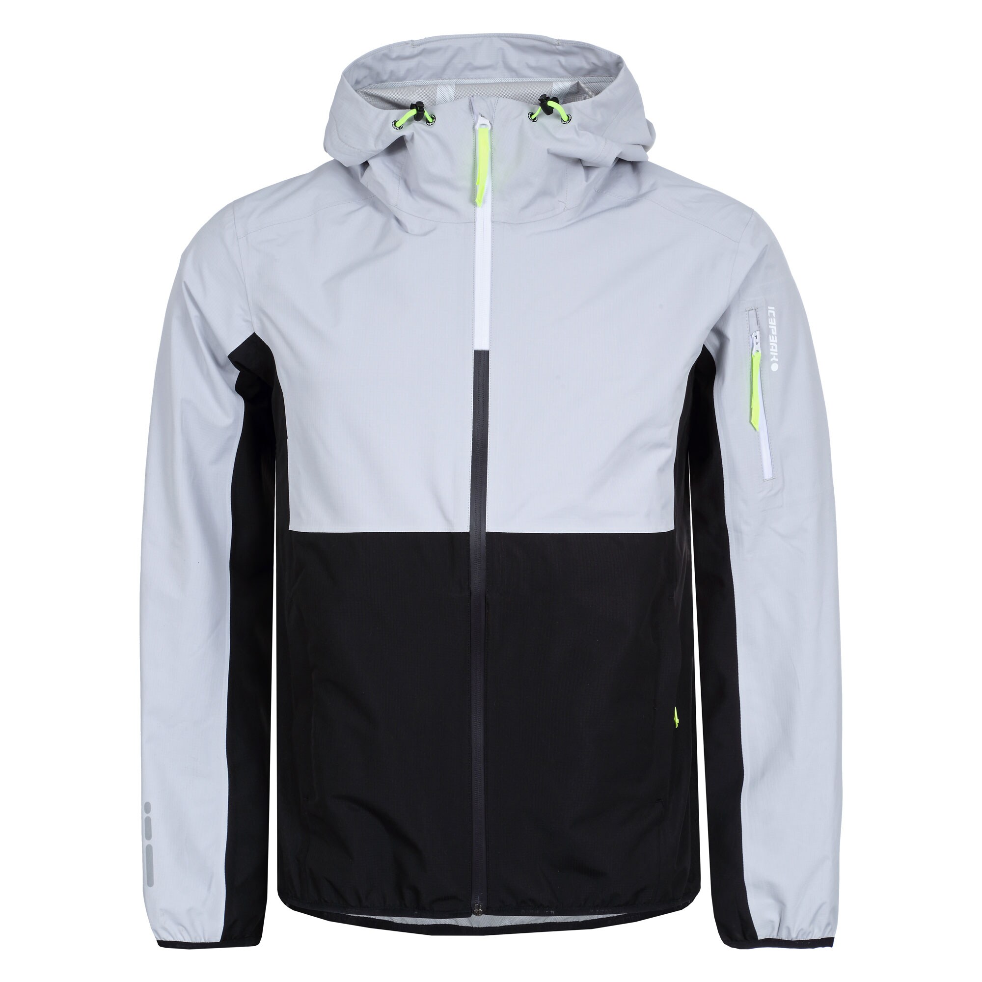 Icepeak Heren Funktionele Fleece Jas Grant Grijs icepeak kopen in de aanbieding