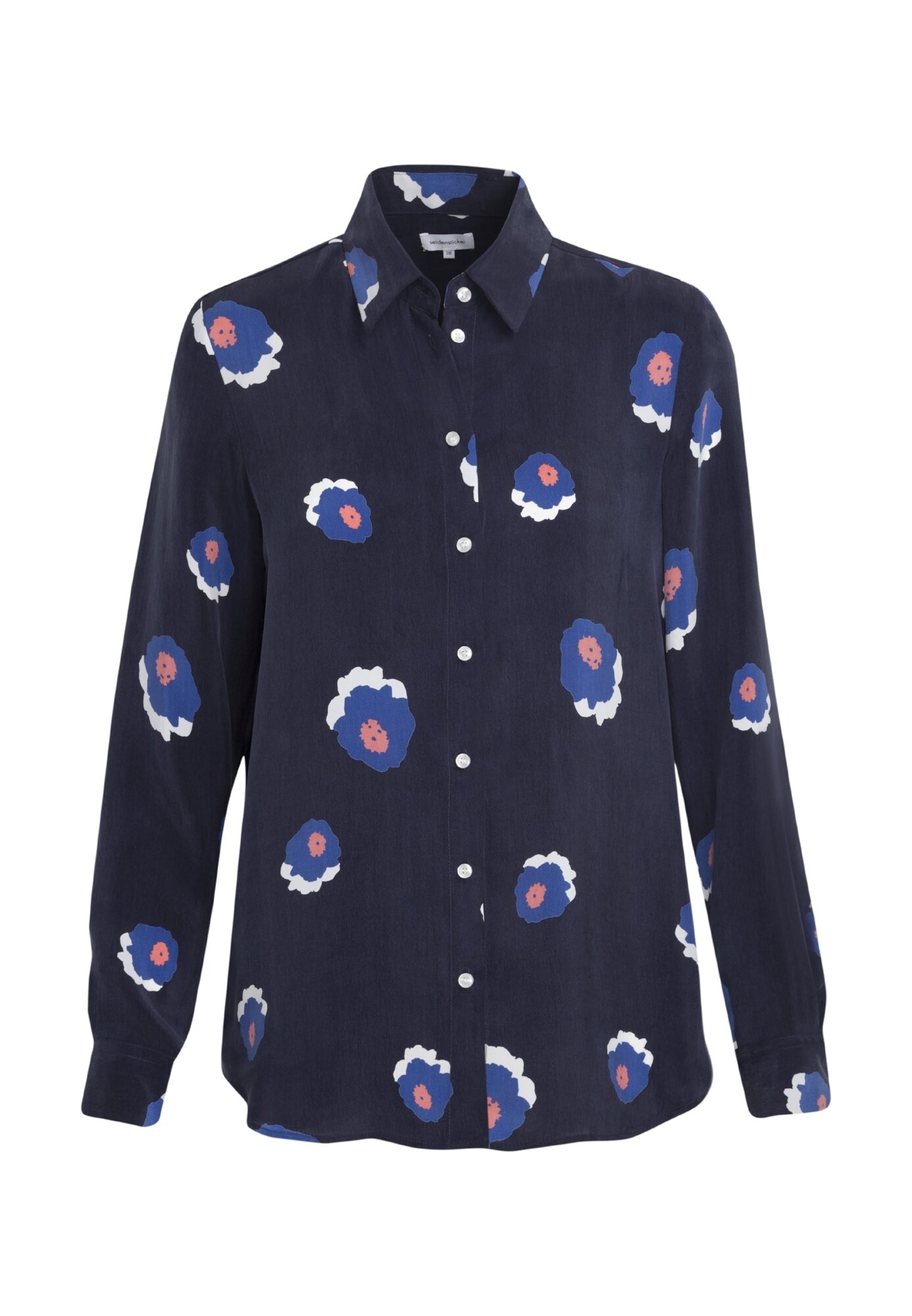 Seidensticker Dames Blouse Schwarze Rose Blauw Nachtblauw Zalm Roze Wit seidensticker kopen in de aanbieding