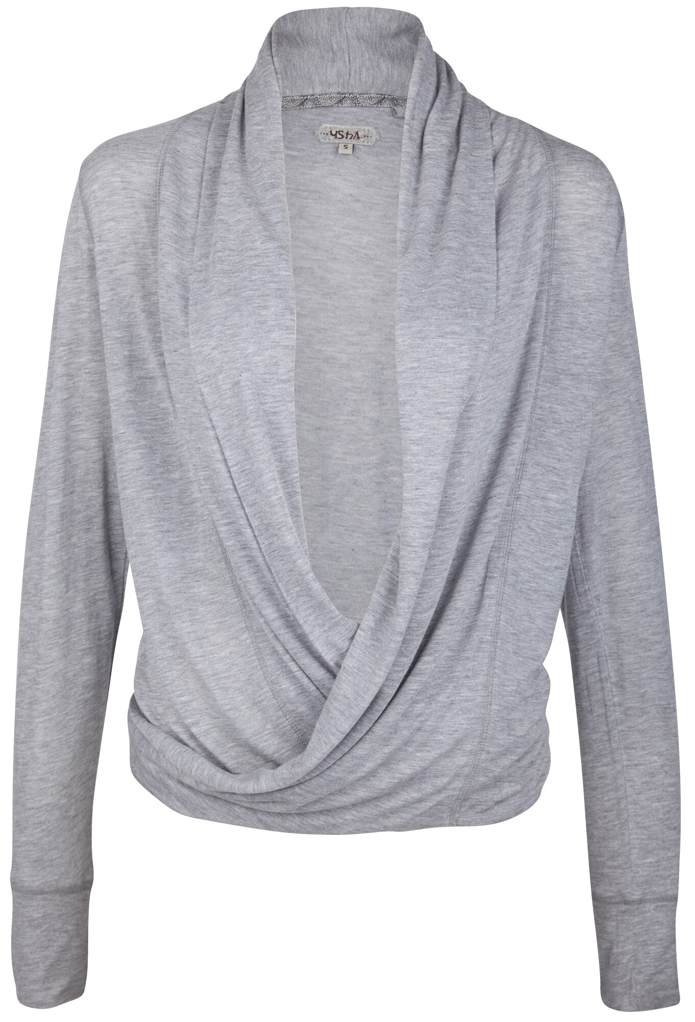 Usha Dames Trui Grijs Gemeleerd usha kopen in de aanbieding