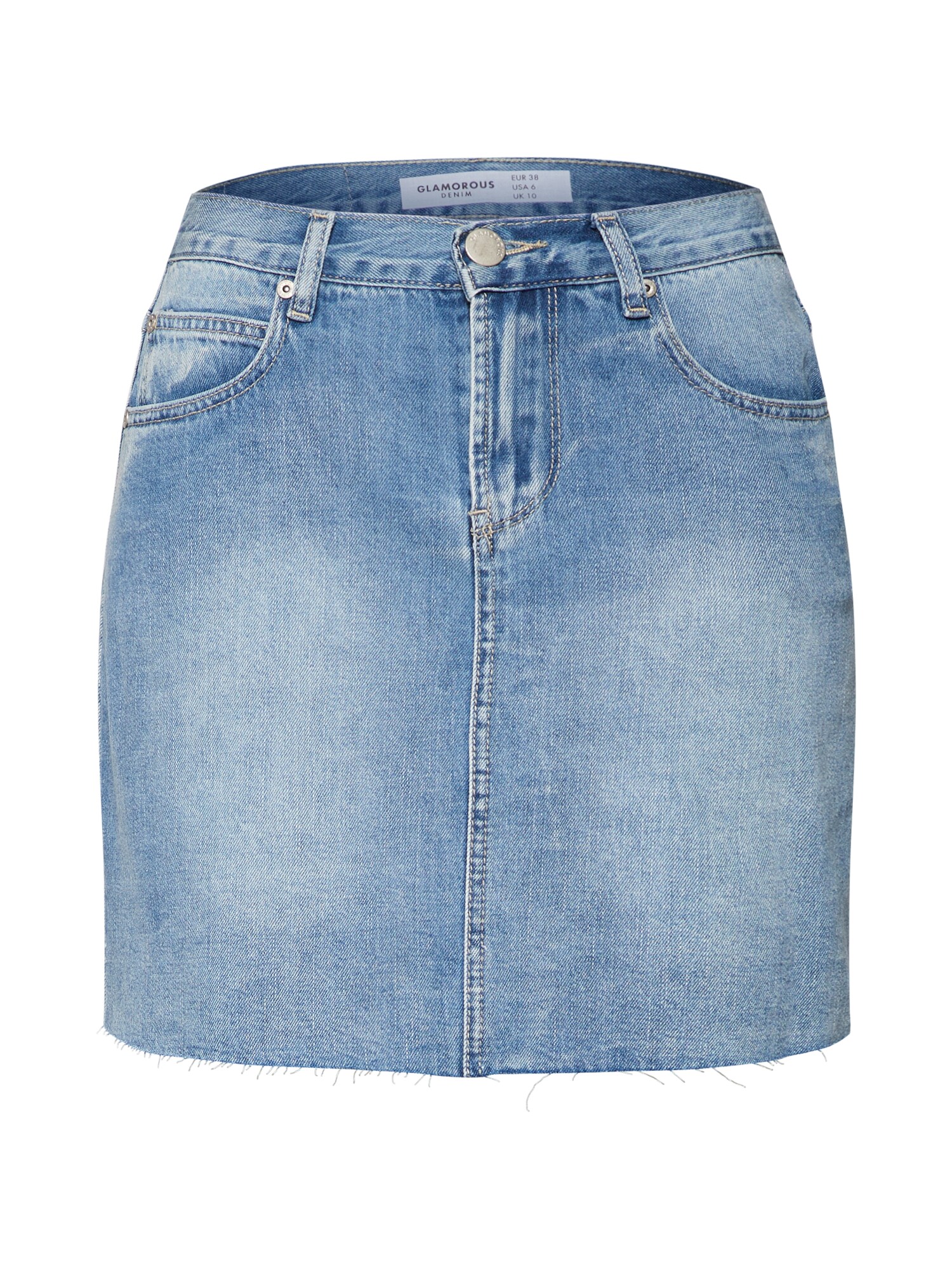 Glamorous Dames Rok Blauw glamorous kopen in de aanbieding