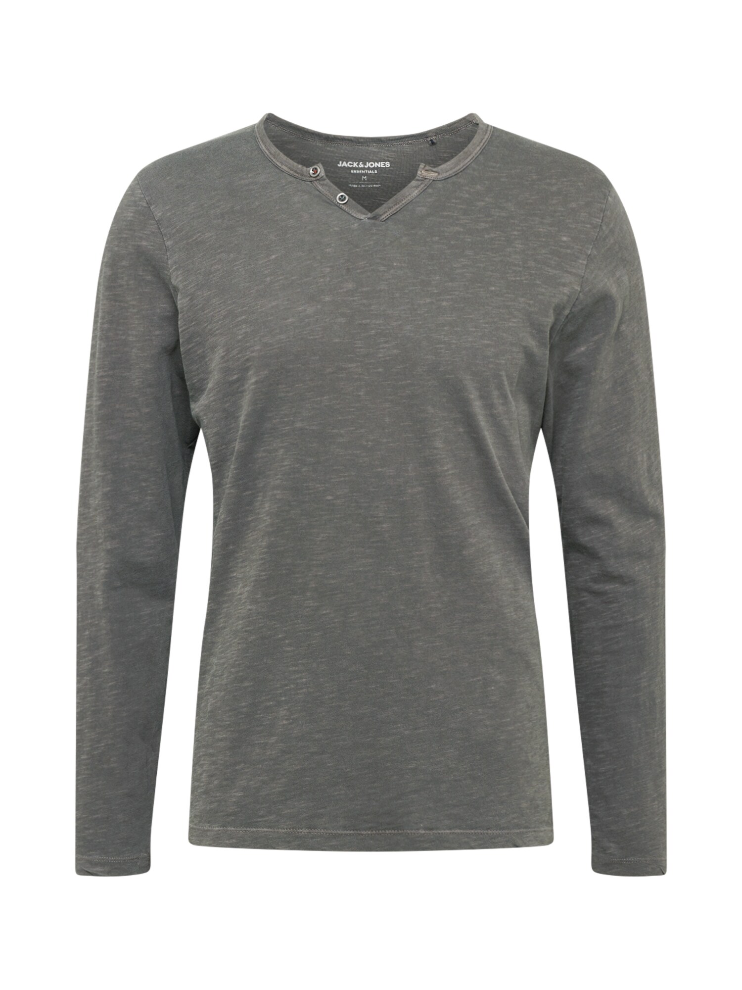JACK & JONES Marškinėliai  šviesiai pilka / tamsiai pilka