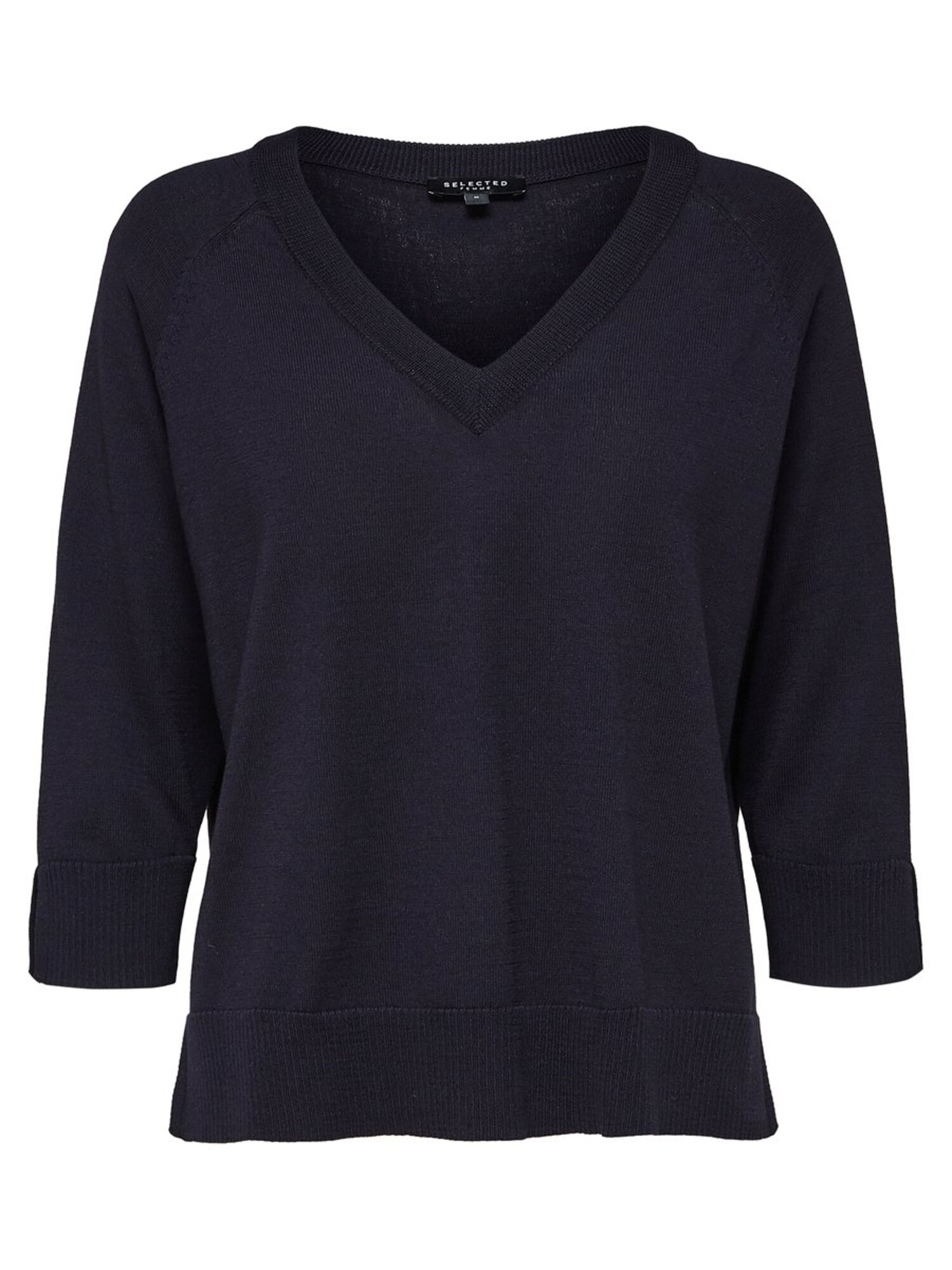 Selected Femme Dames Trui Nachtblauw selected femme kopen in de aanbieding