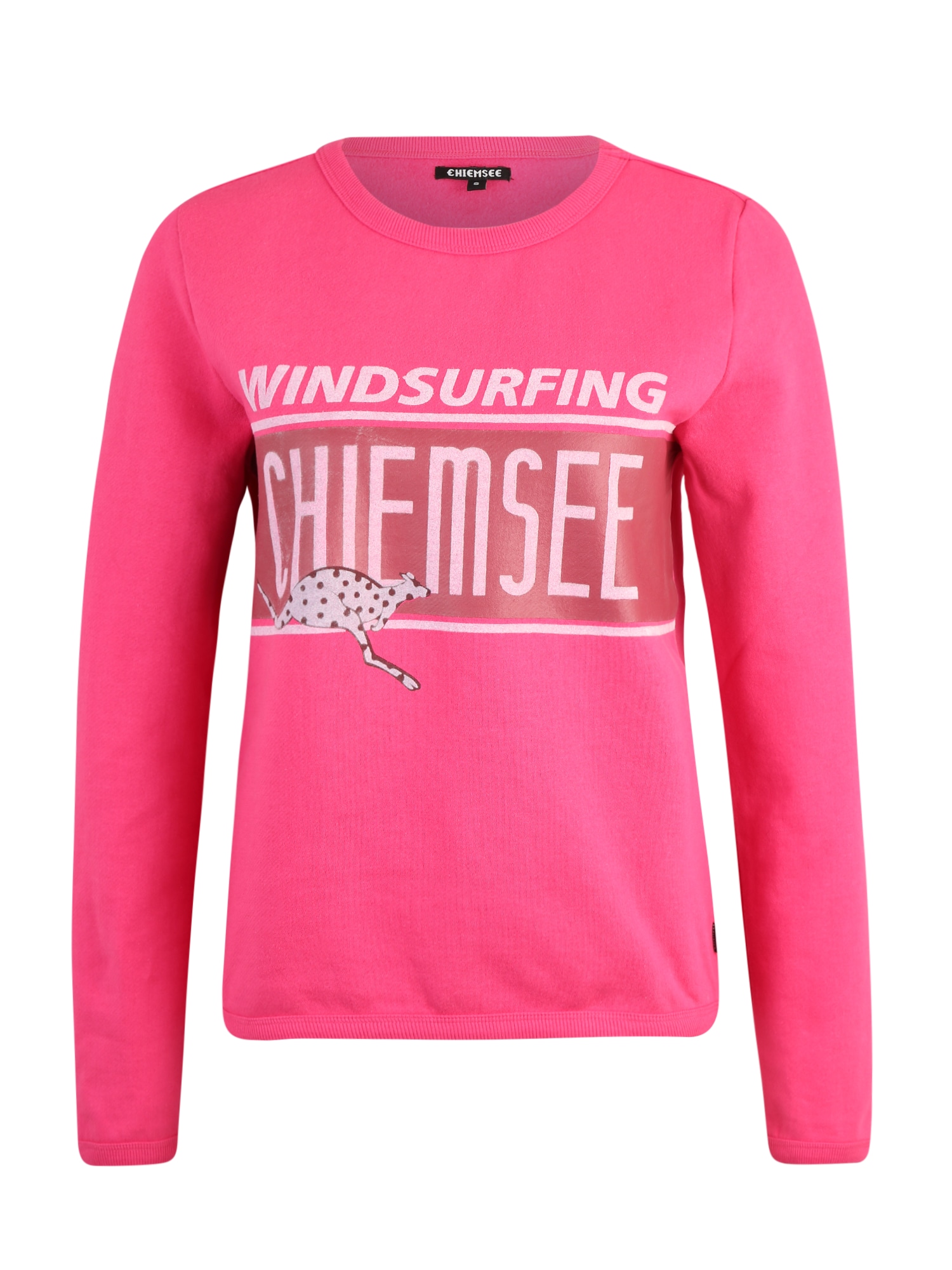 CHIEMSEE Sportinio tipo megztinis lašišų spalva / rožinė / rožių spalva
