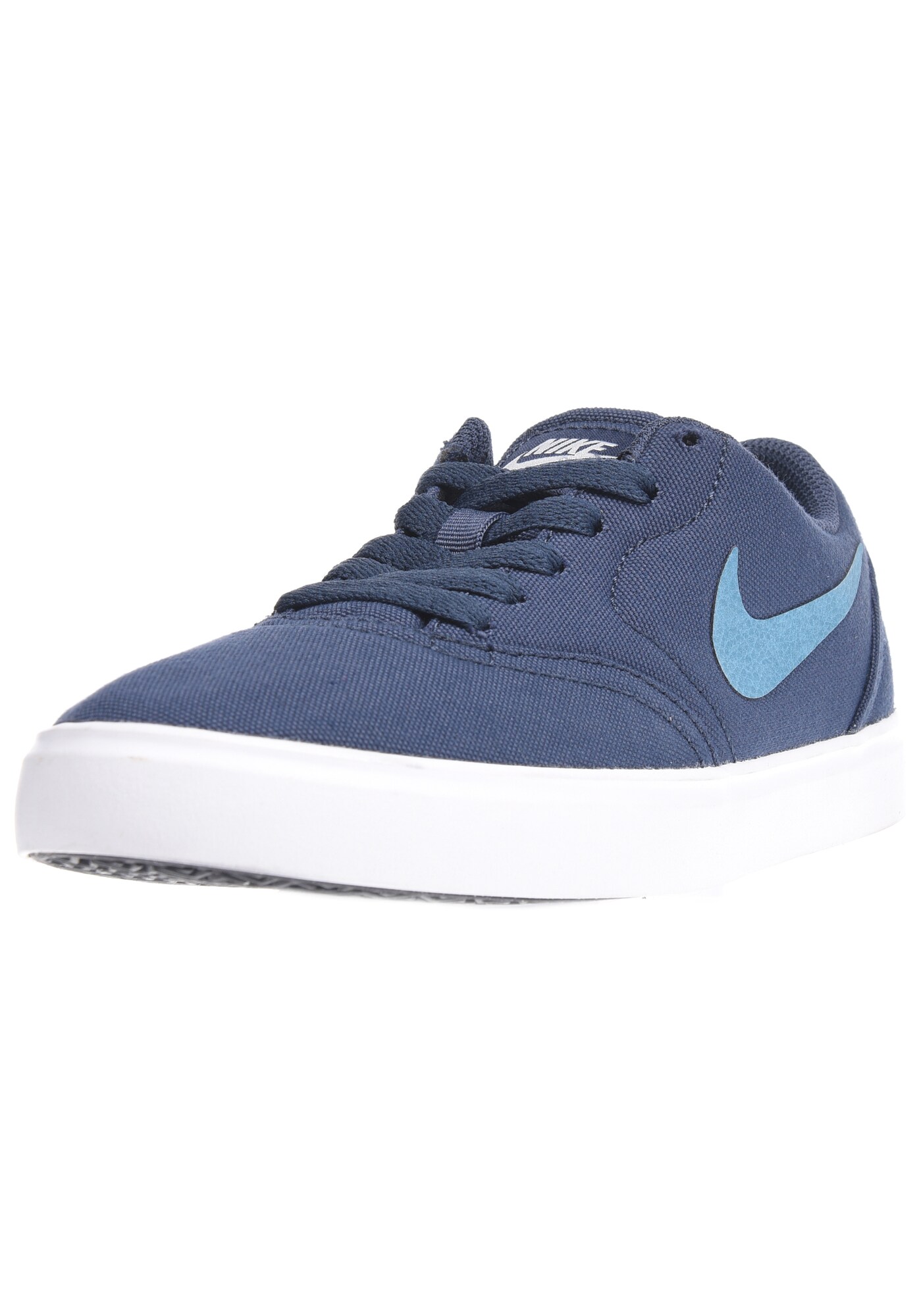 Nike Sb Jongens Sneakers Check Canvas Blauw nike kopen in de aanbieding