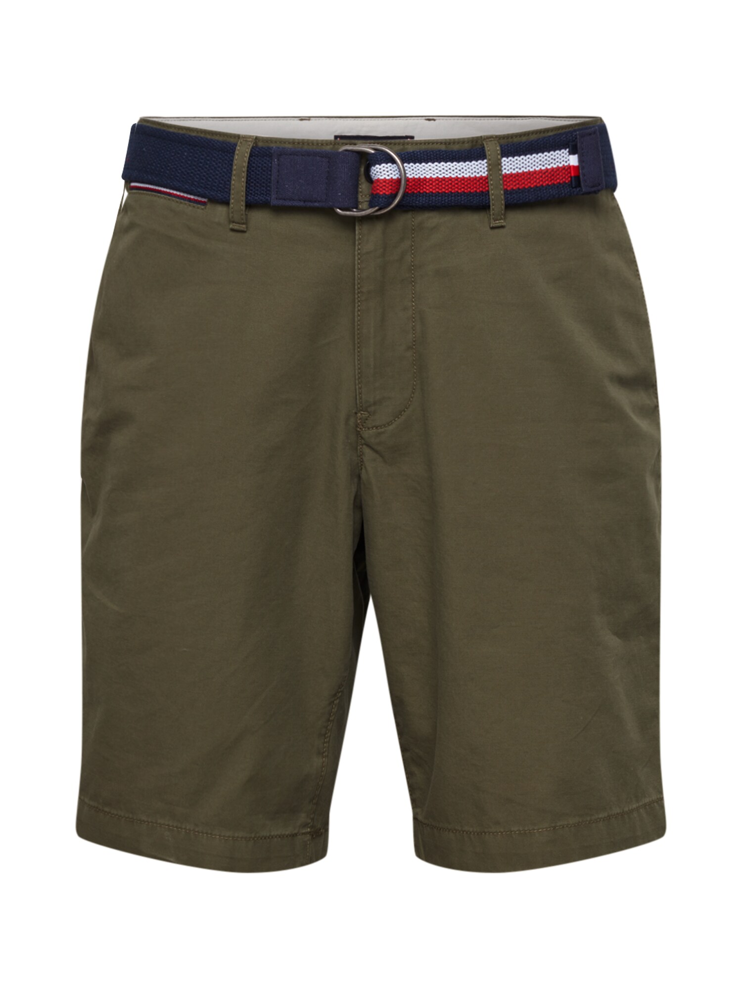 TOMMY HILFIGER Chino stiliaus kelnės 'BROOKLYN'  rusvai žalia