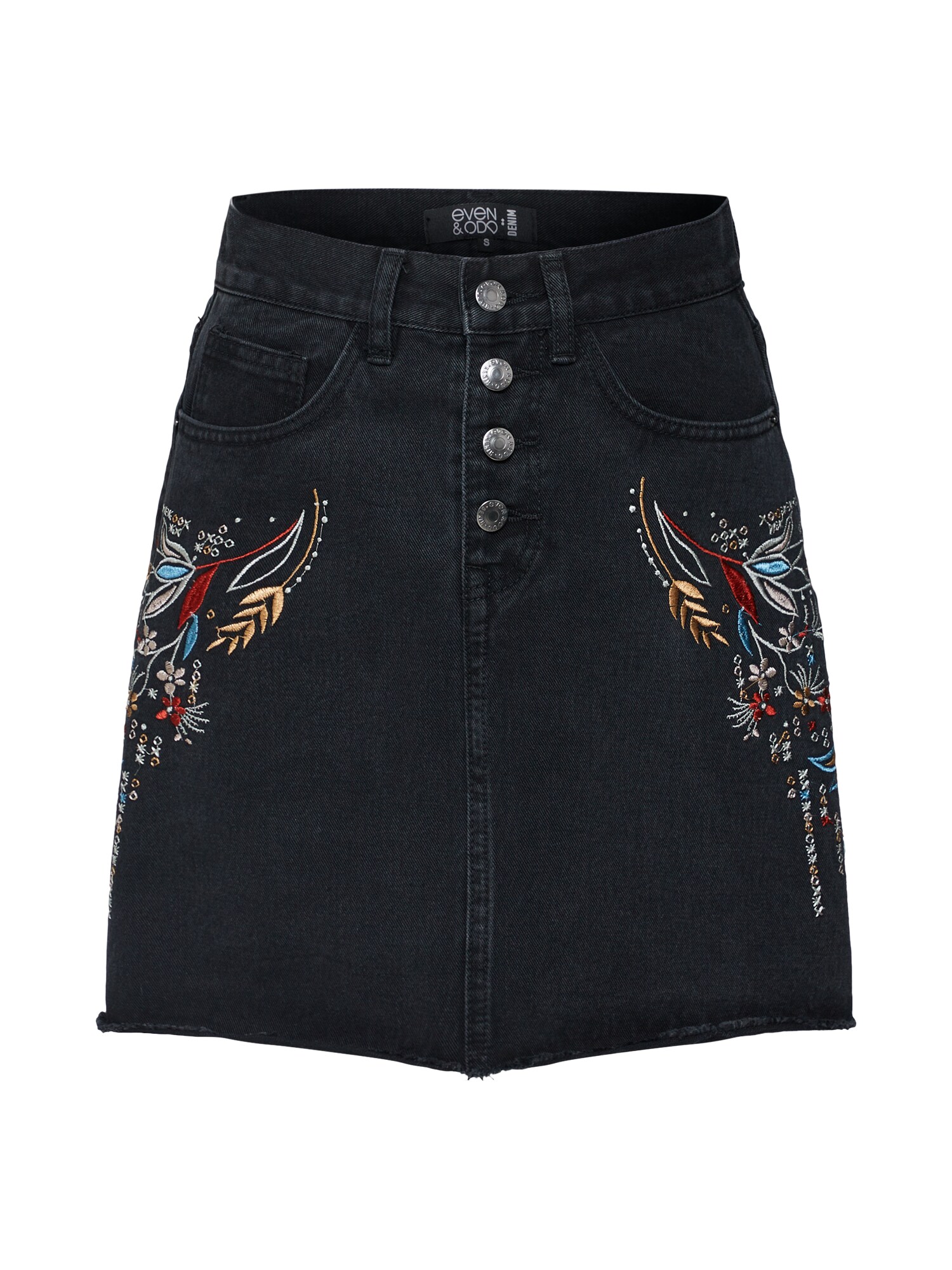 Evenodd Dames Rok Zwart evenodd kopen in de aanbieding