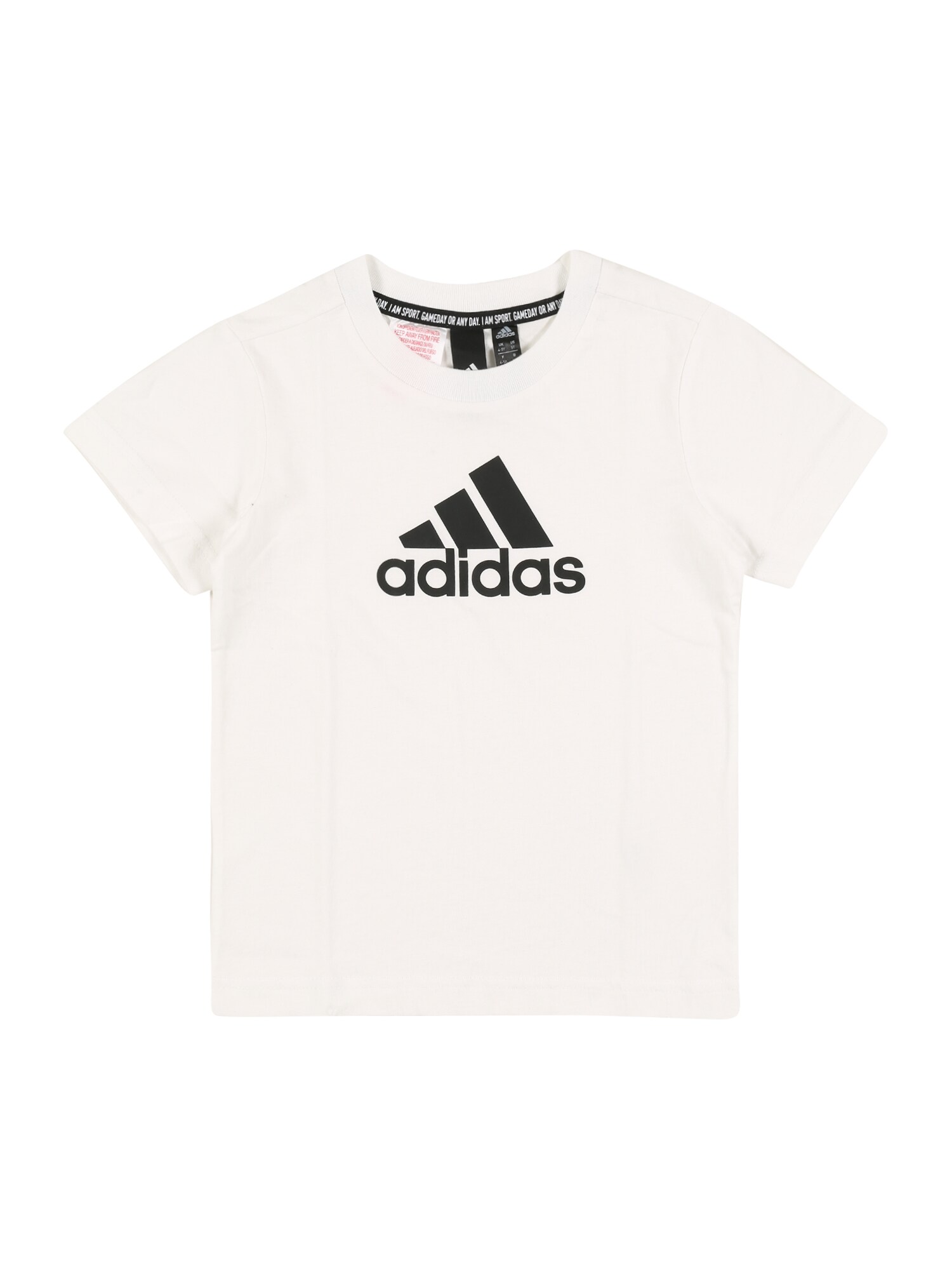 ADIDAS PERFORMANCE Sportiniai marškinėliai 'Must Have Badge of Sport'  balta