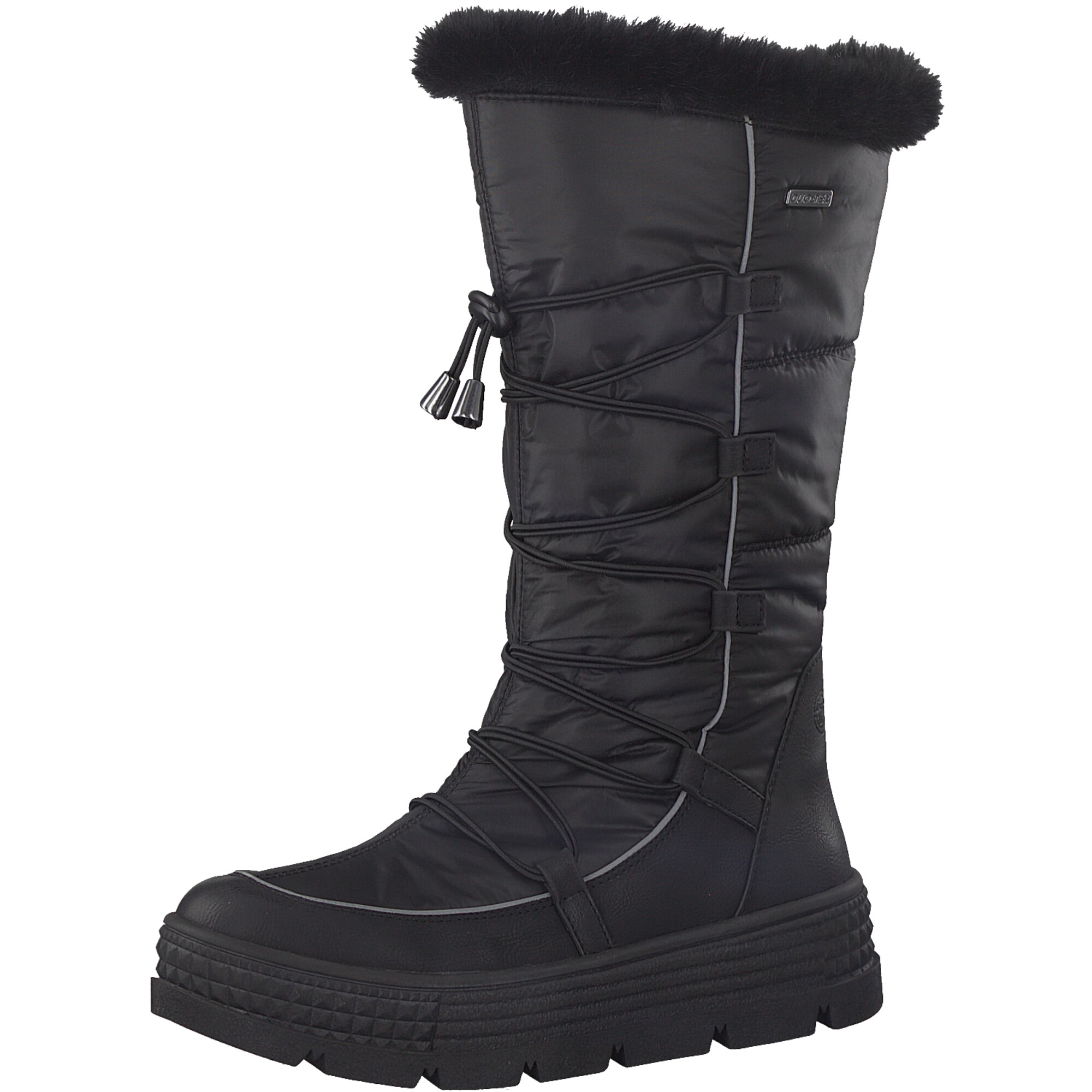 Tamaris Dames Snowboots Zwart tamaris kopen in de aanbieding