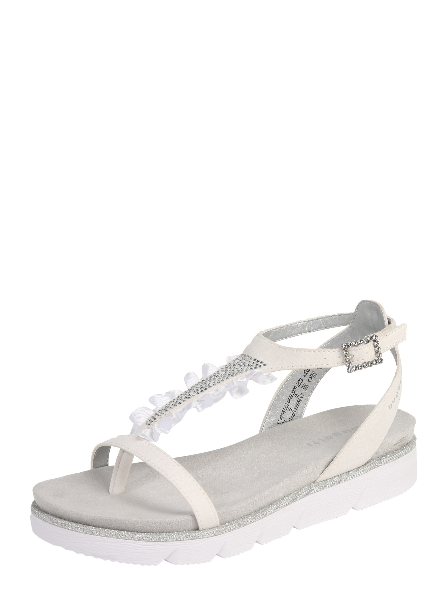 Bugatti Dames Sandaal Kiko Wit bugatti kopen in de aanbieding