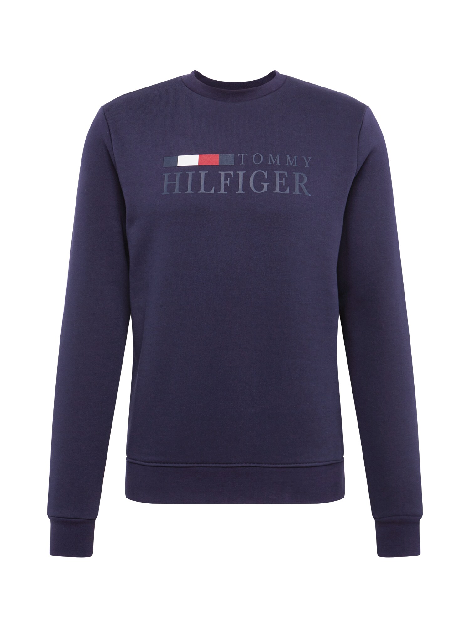 TOMMY HILFIGER Sweatshirt dunkelblau / rot / weiß