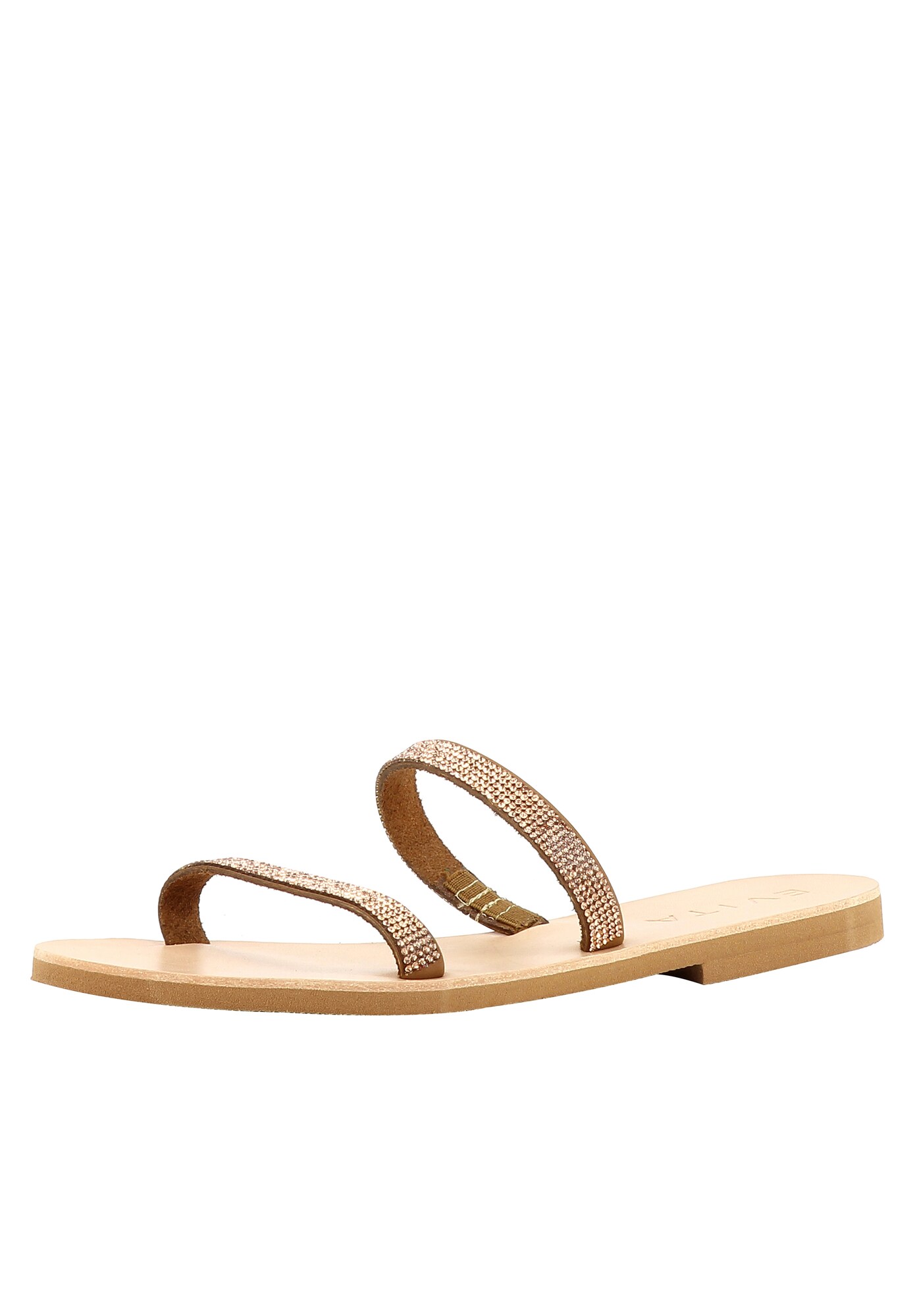 Evita Dames Sandalen Met Riem Bruin evita kopen in de aanbieding