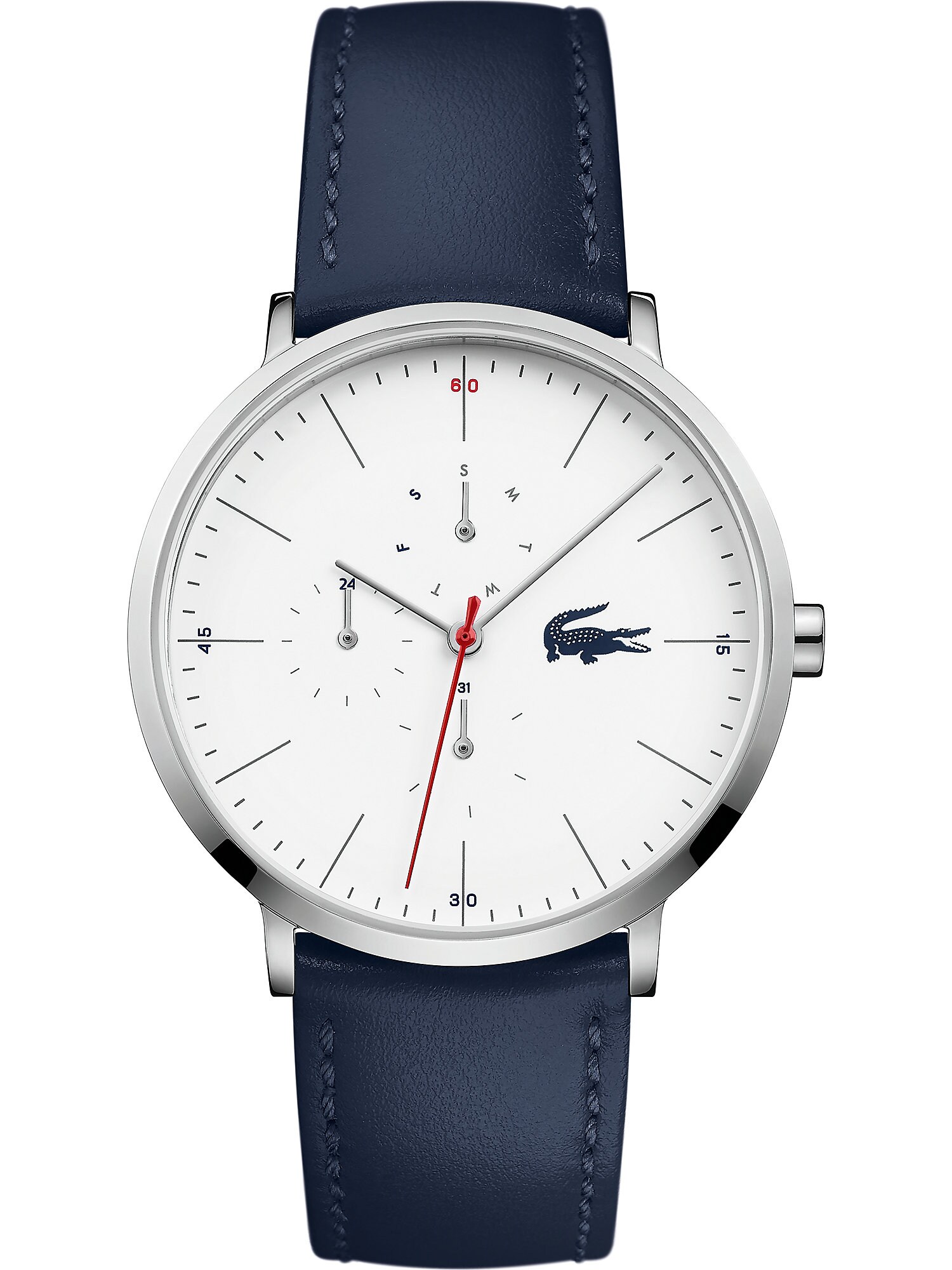LACOSTE Uhr ''''Moon 2010975'''' weiß / dunkelblau / silber