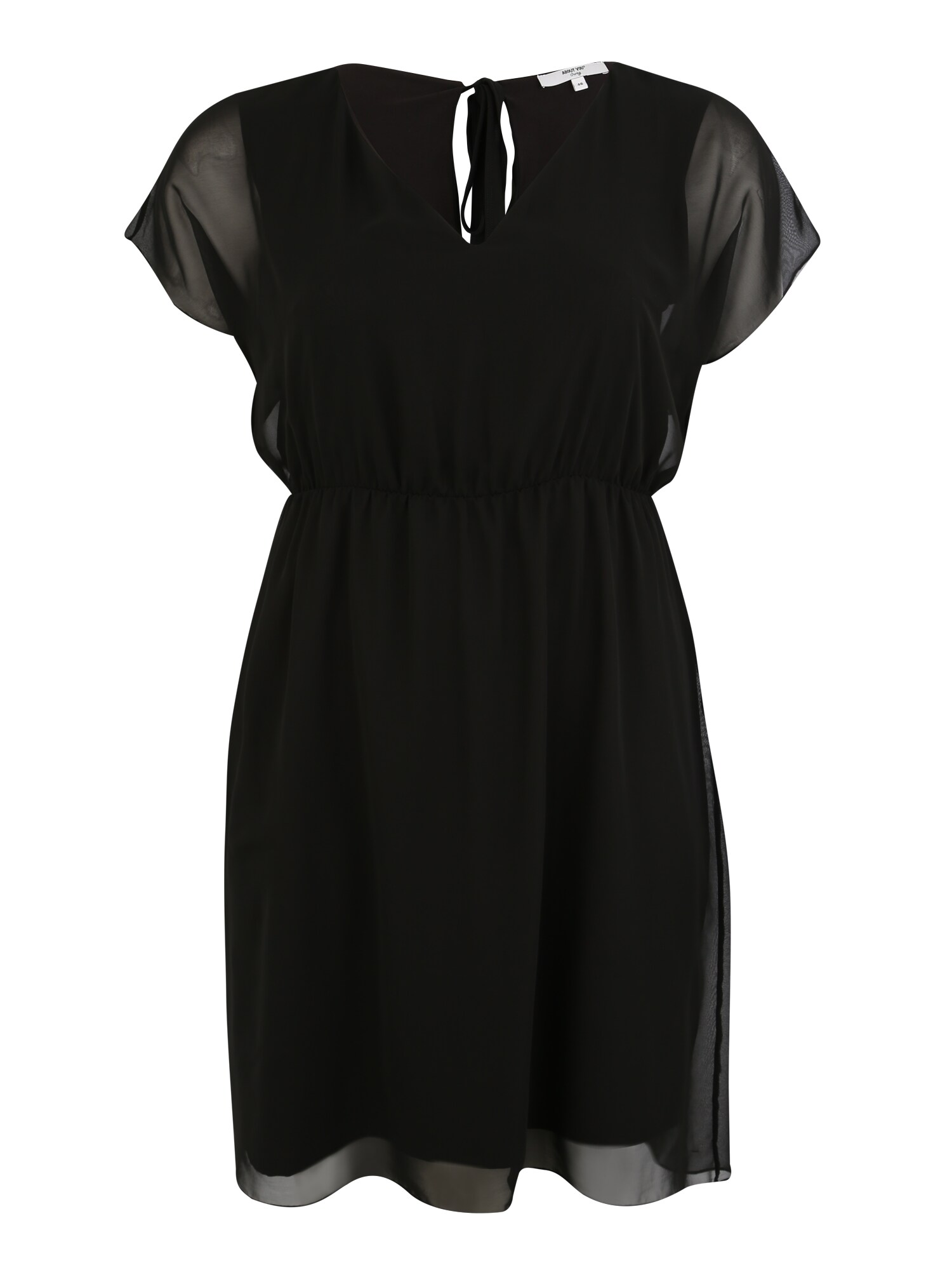 About You Curvy Dames Jurk Dakota Zwart about you curvy kopen in de aanbieding