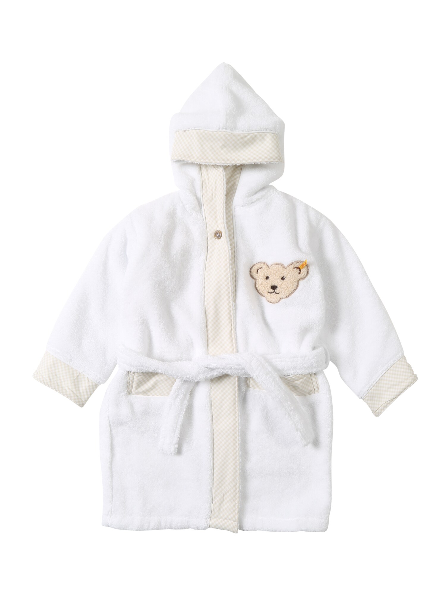 Steiff Collection Jongens Badjas Wit steiff collection kopen in de aanbieding