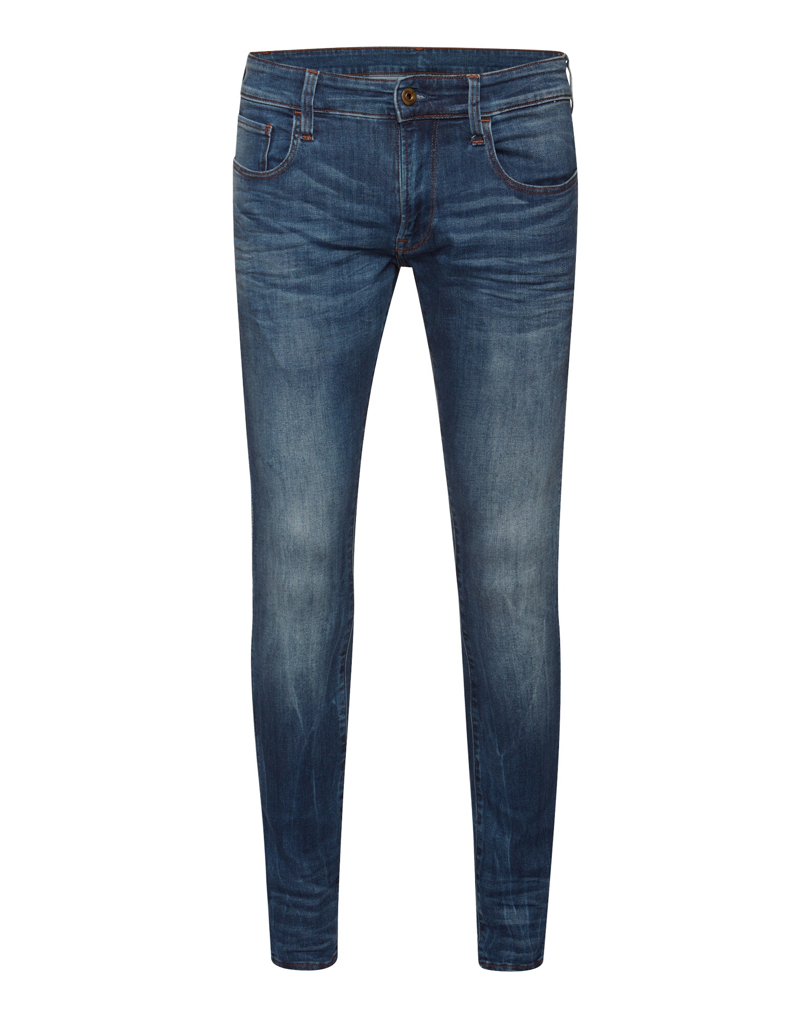 G-Star RAW Džinsai '3301 Deconstructed Super Slim'  tamsiai (džinso) mėlyna