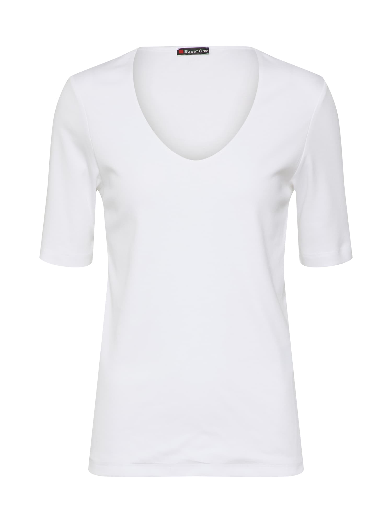 Street One Dames Shirt Qr Palmira Wit street one kopen in de aanbieding