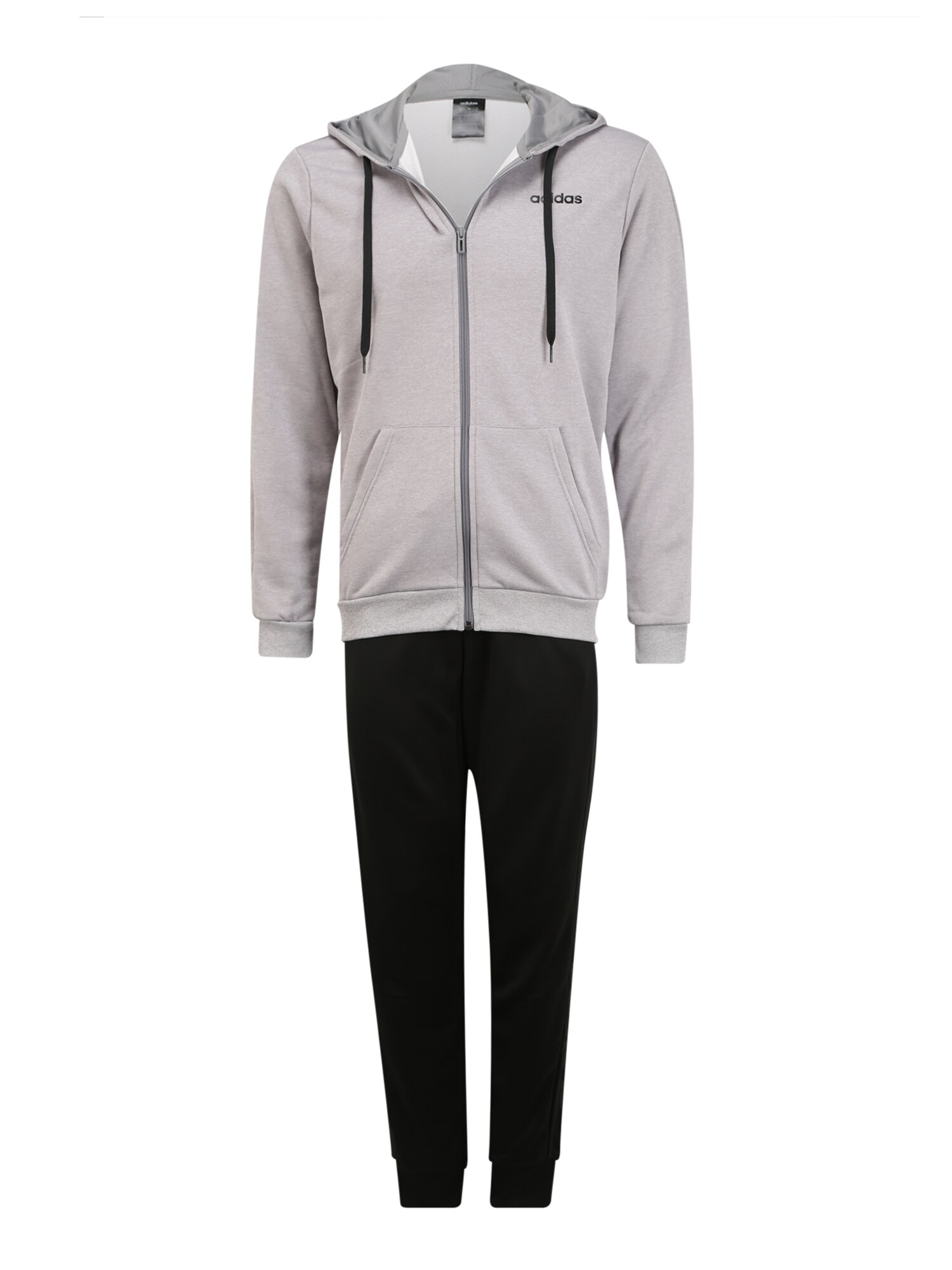 ADIDAS PERFORMANCE Treniruočių kostiumas  pilka / juoda