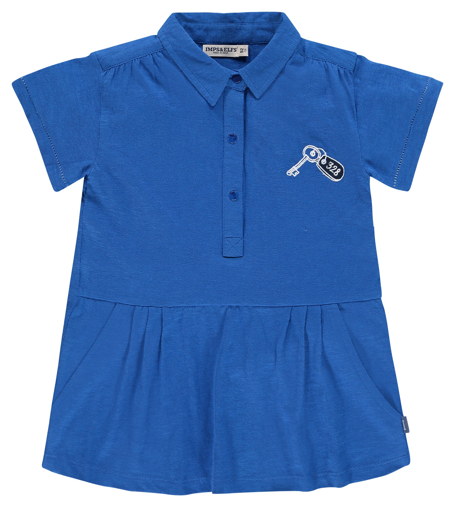 Impselfs Meisjes Jurk Fremont Blauw impselfs kopen in de aanbieding