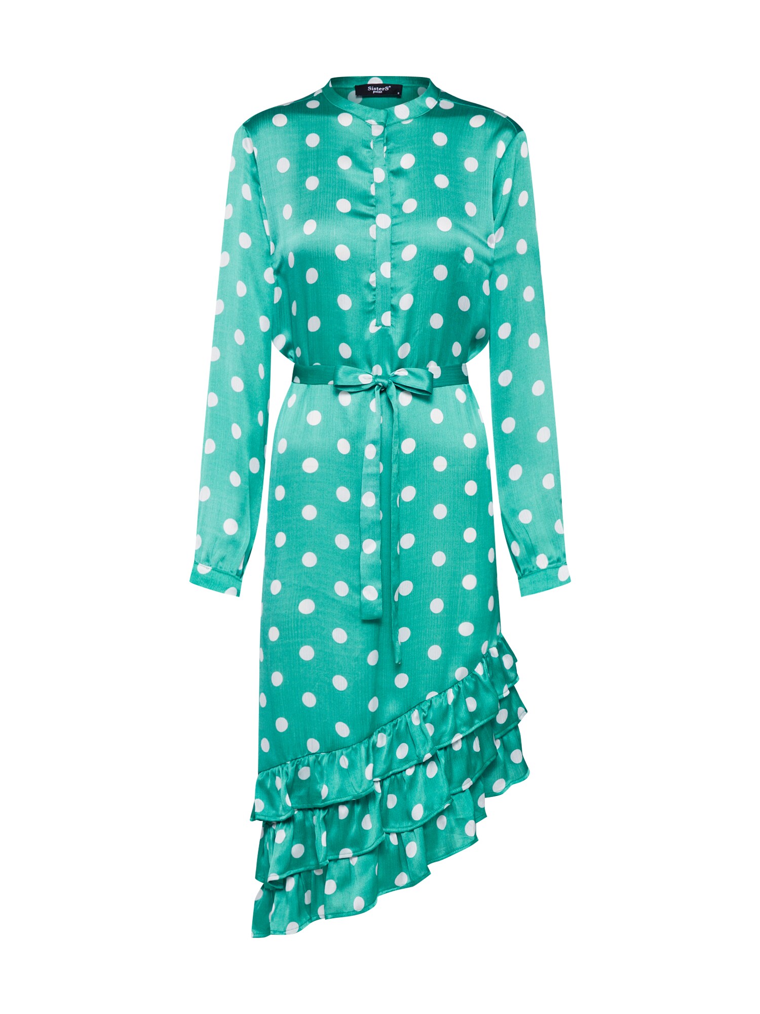 Sisters Point Dames Zomerjurk Elba Mintgroen Wit sisters point kopen in de aanbieding