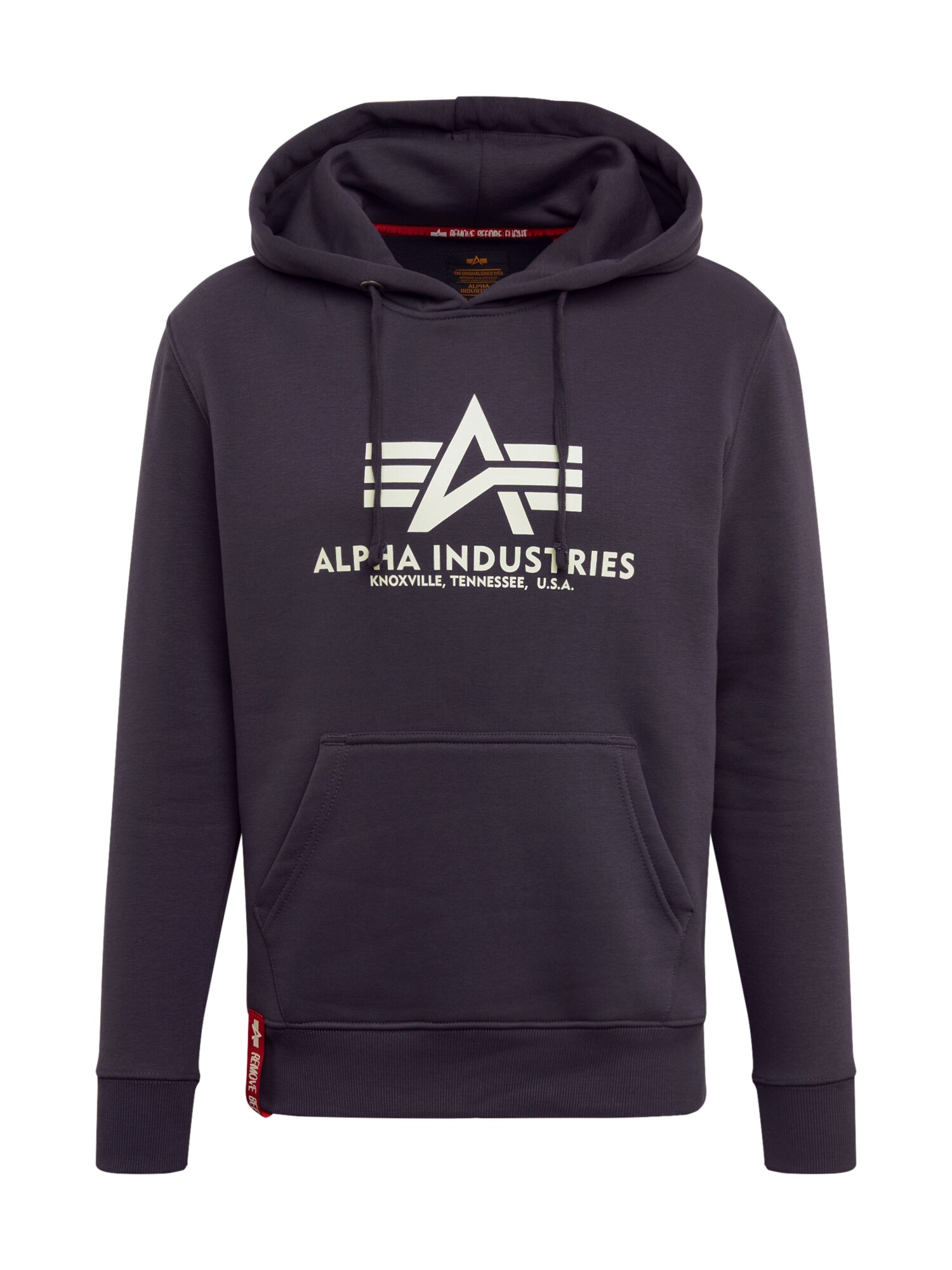 ALPHA INDUSTRIES Megztinis be užsegimo  tamsiai pilka