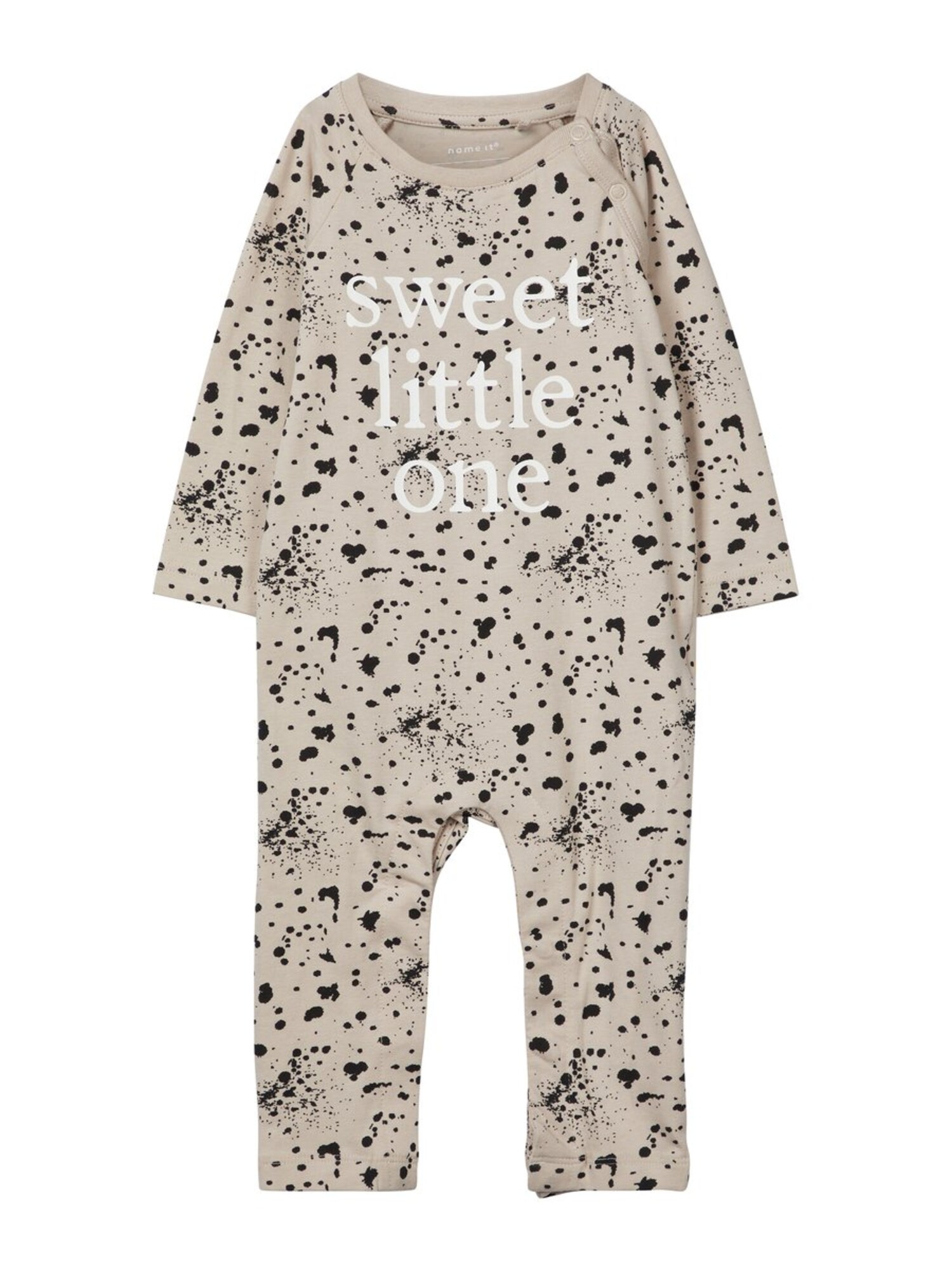 Name It Meisjes Rompertjebody Rookgrijs Zwart Wit name it kopen in de aanbieding