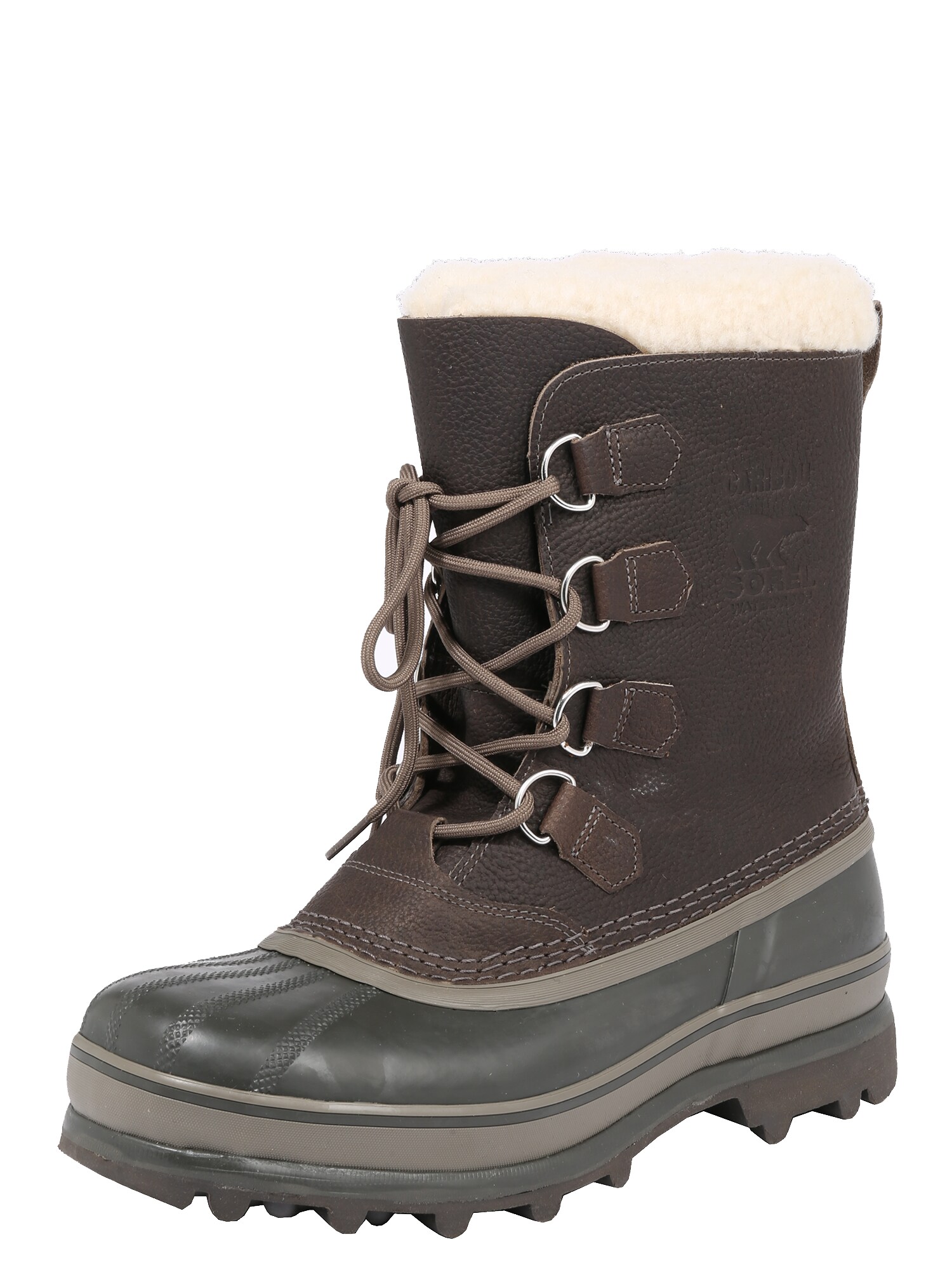 Sorel Heren Snowboots Caribou Donkerbruin sorel kopen in de aanbieding