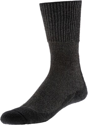 FALKE Calcetines deportivos  gris oscuro / negro