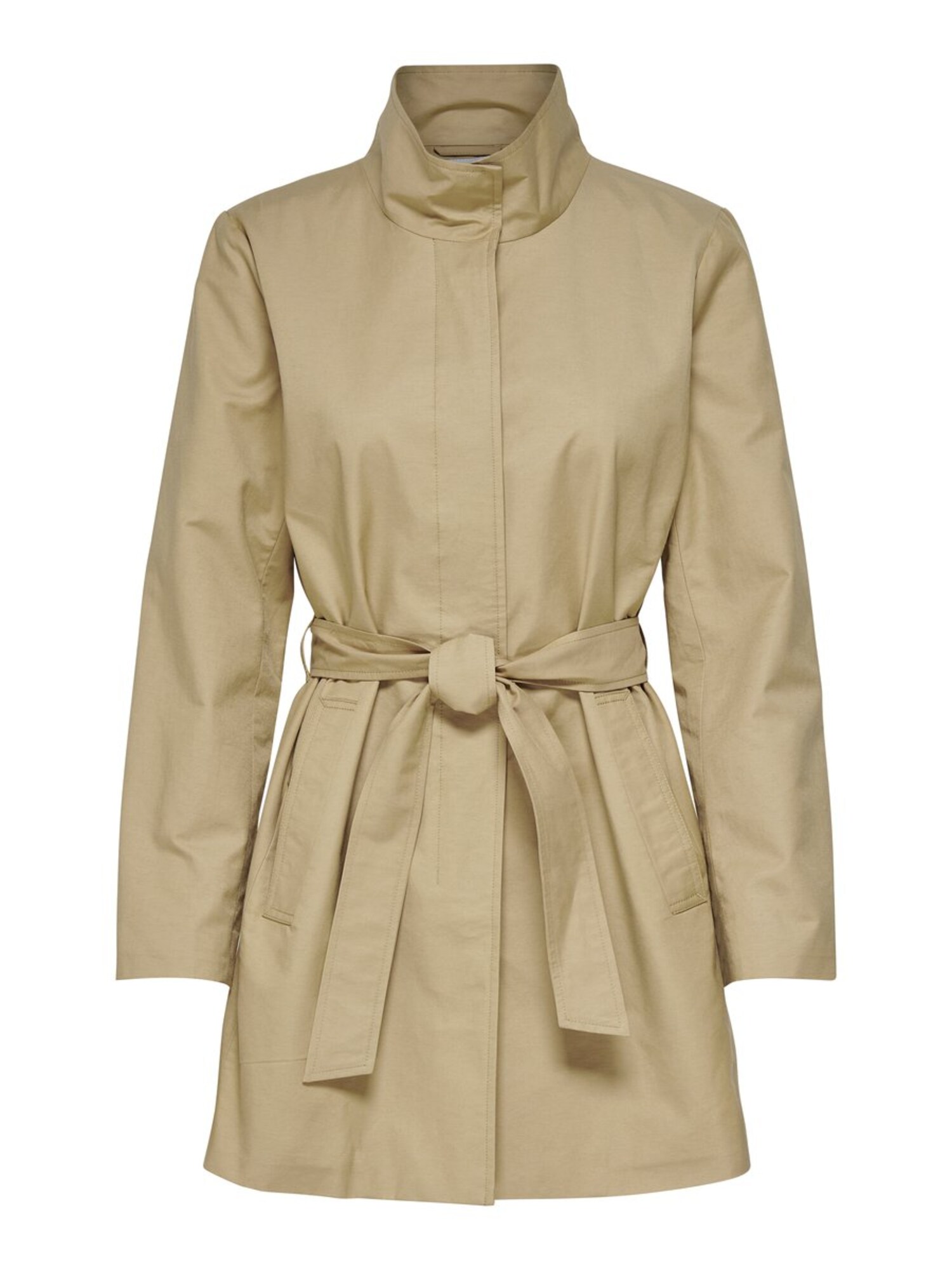 Only Dames Tussenmantel Lichtbruin only kopen in de aanbieding