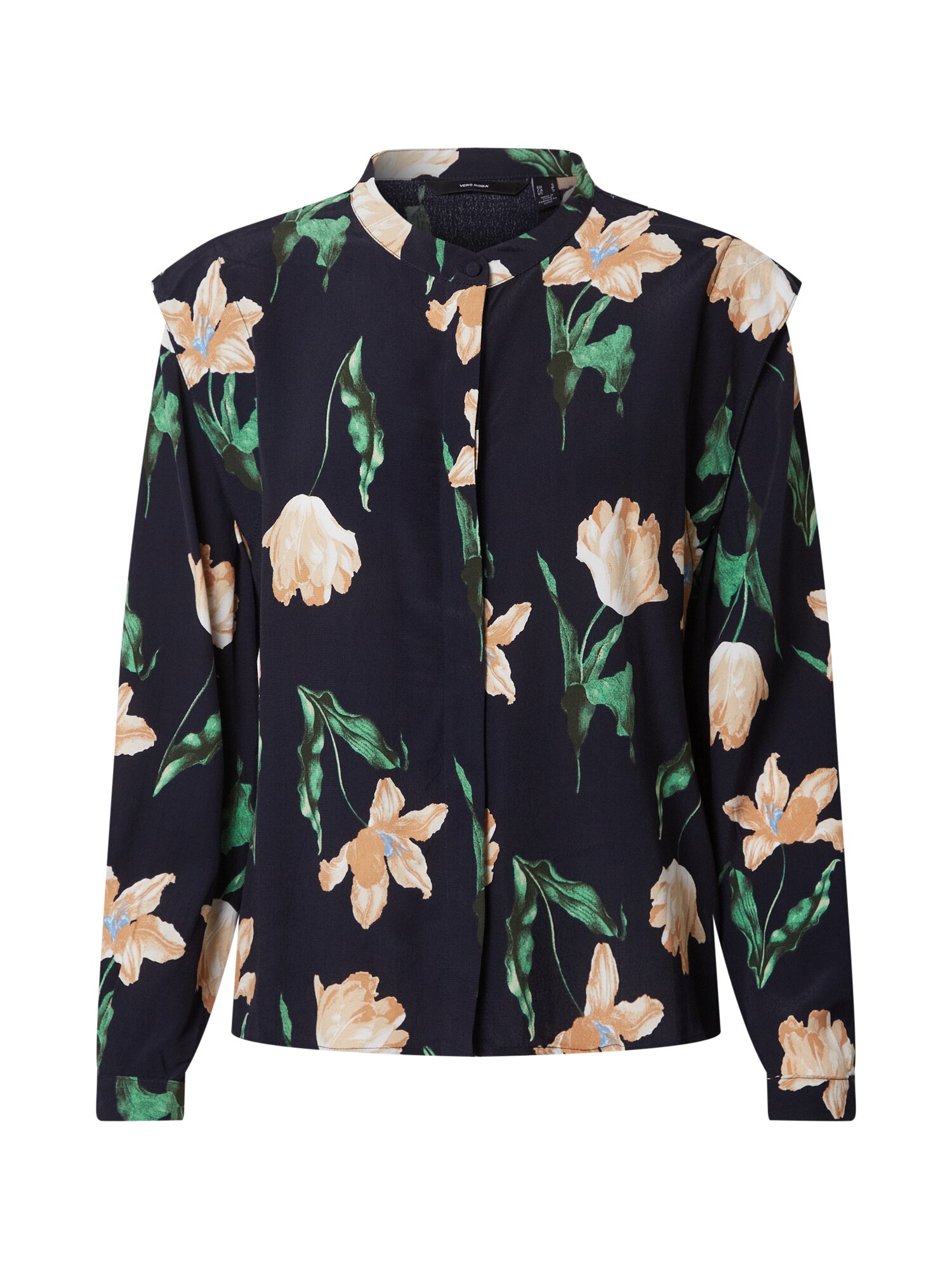 Vero Moda Petite Palaidinė 'Betty'  ruda / žalia / tamsiai mėlyna
