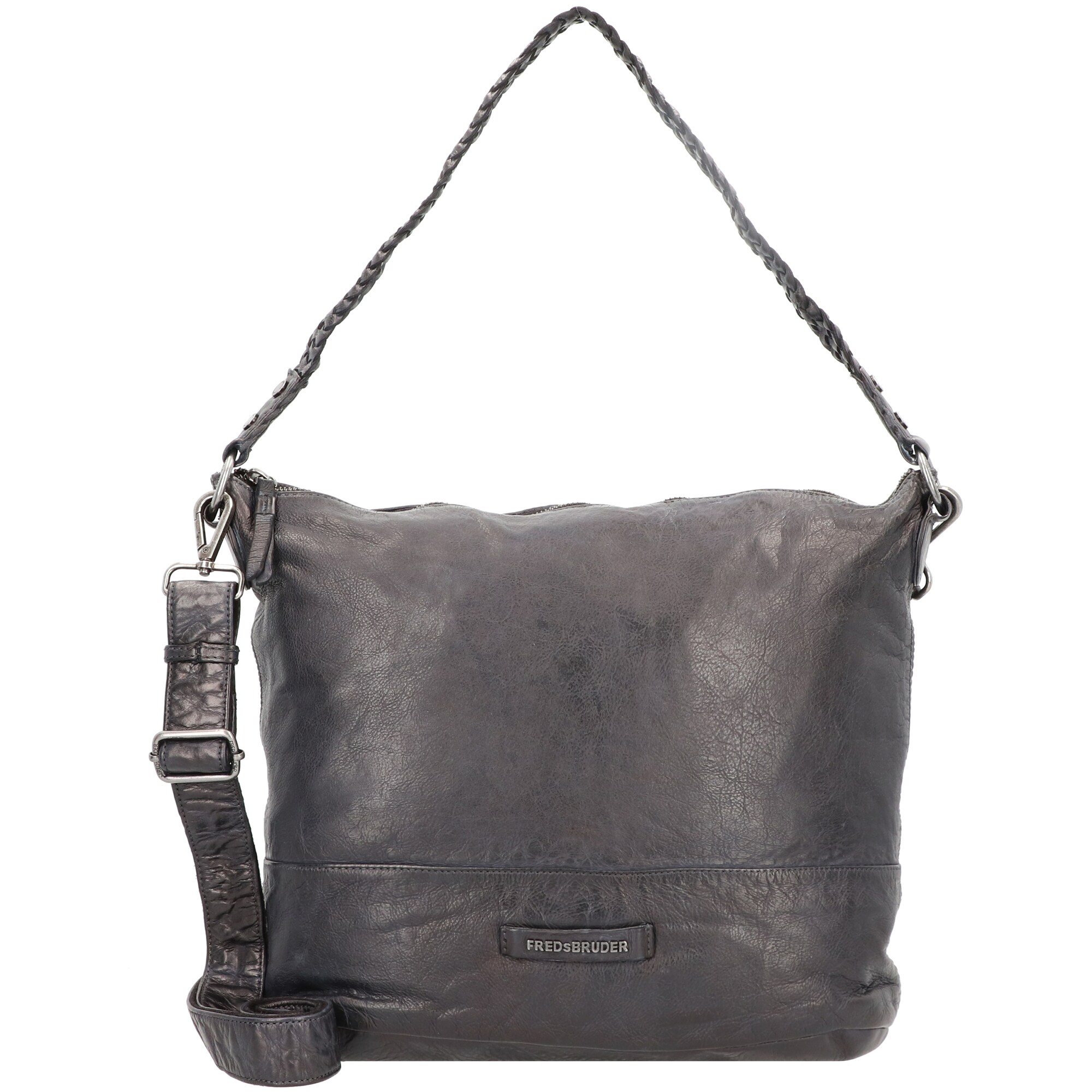 Fredsbruder Dames Schoudertas Palms Donkergrijs fredsbruder kopen in de aanbieding