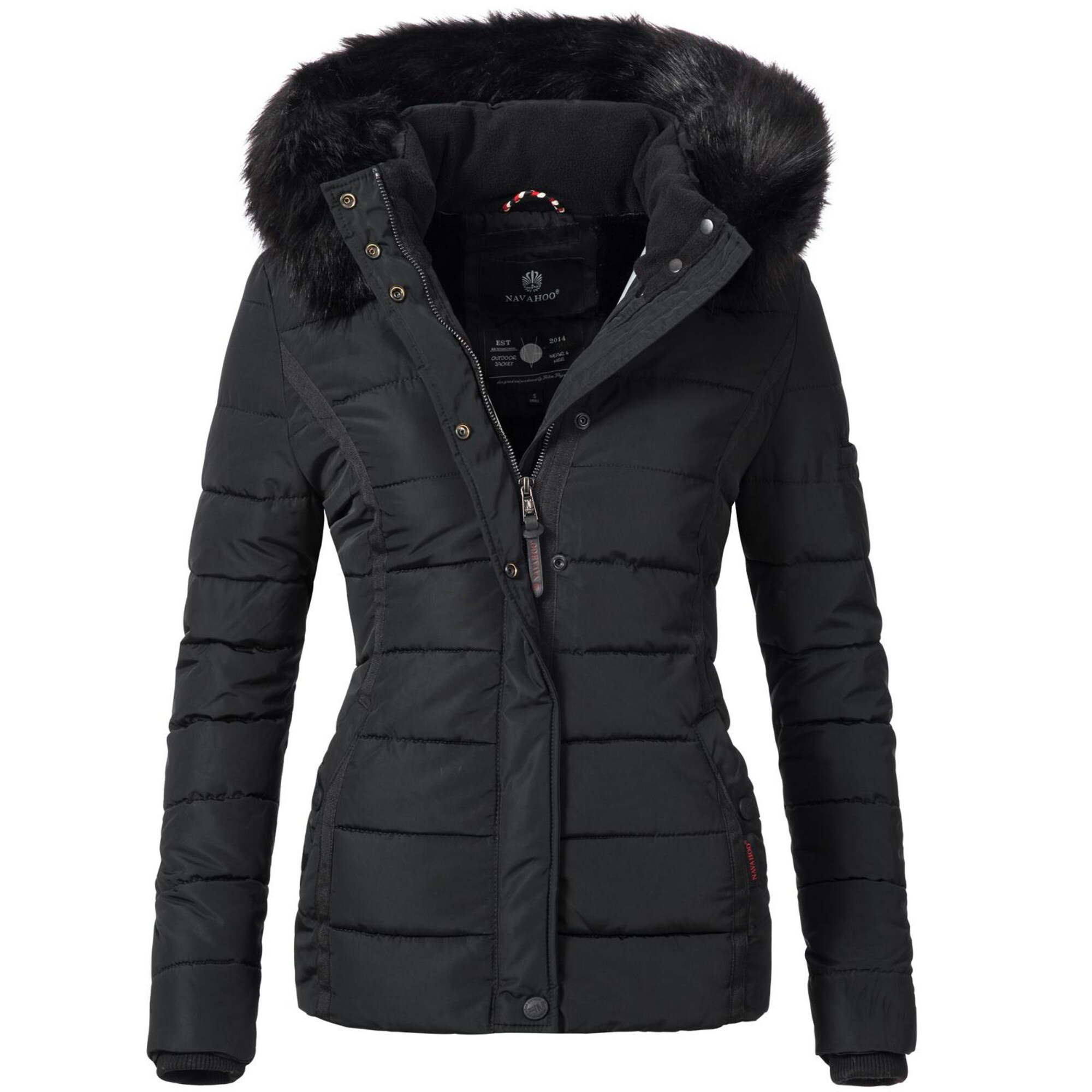 NAVAHOO Geacă de iarnă Miamor  negru