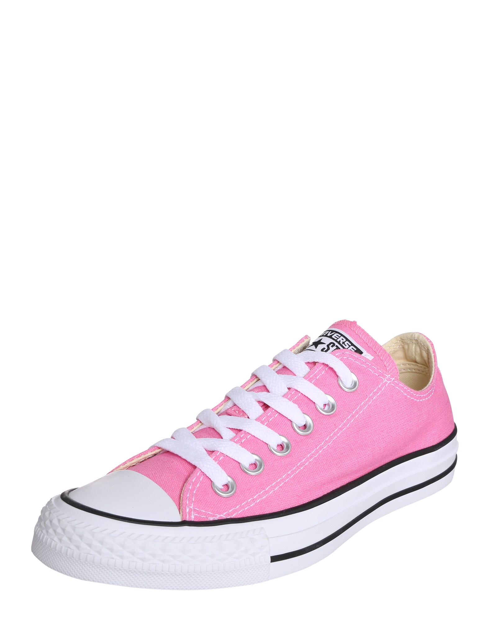 CONVERSE Sportbačiai be auliuko  balta / rožinė