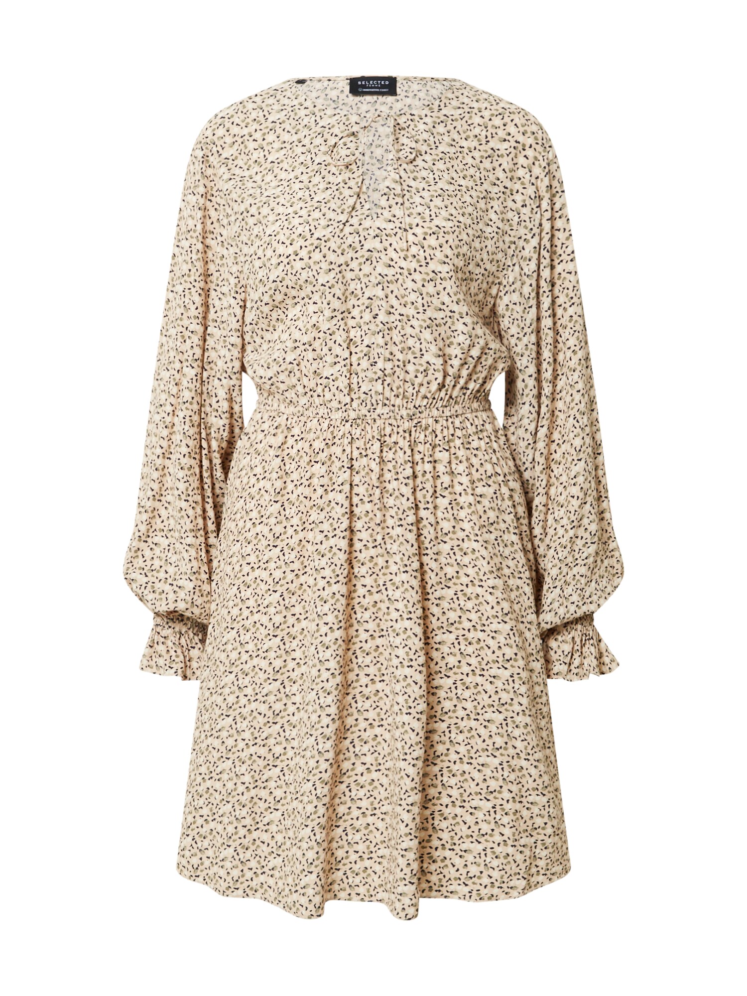 SELECTED FEMME Suknelė 'Riyanka'  smėlio / ruda