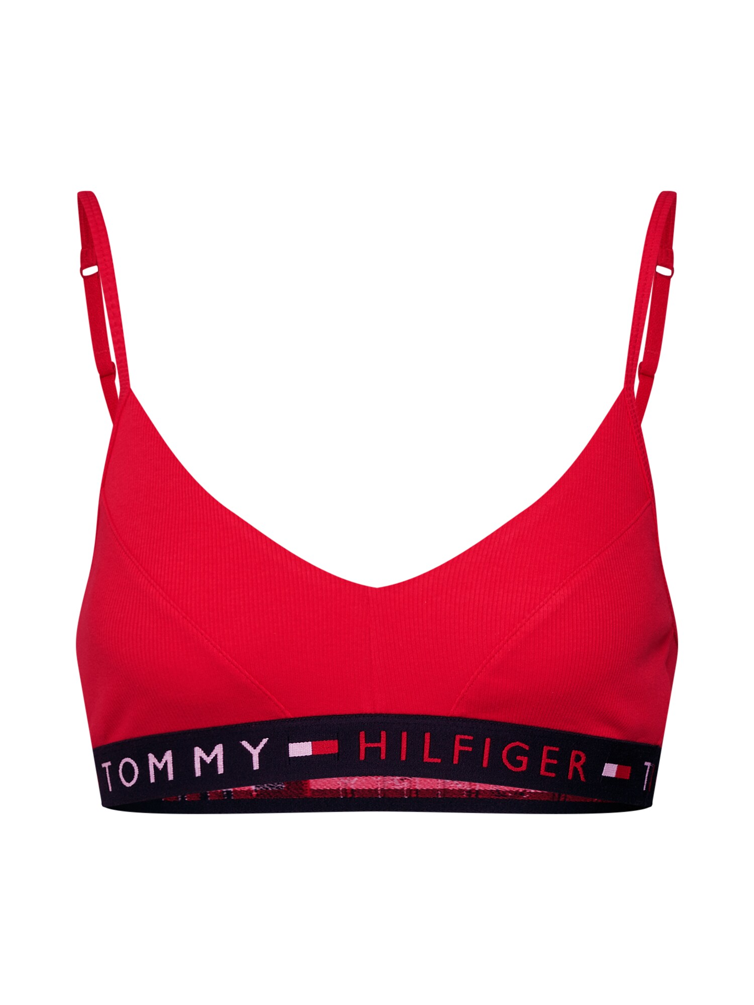 Tommy Hilfiger Underwear Dames Bh Rood Zwart tommy hilfiger underwear kopen in de aanbieding