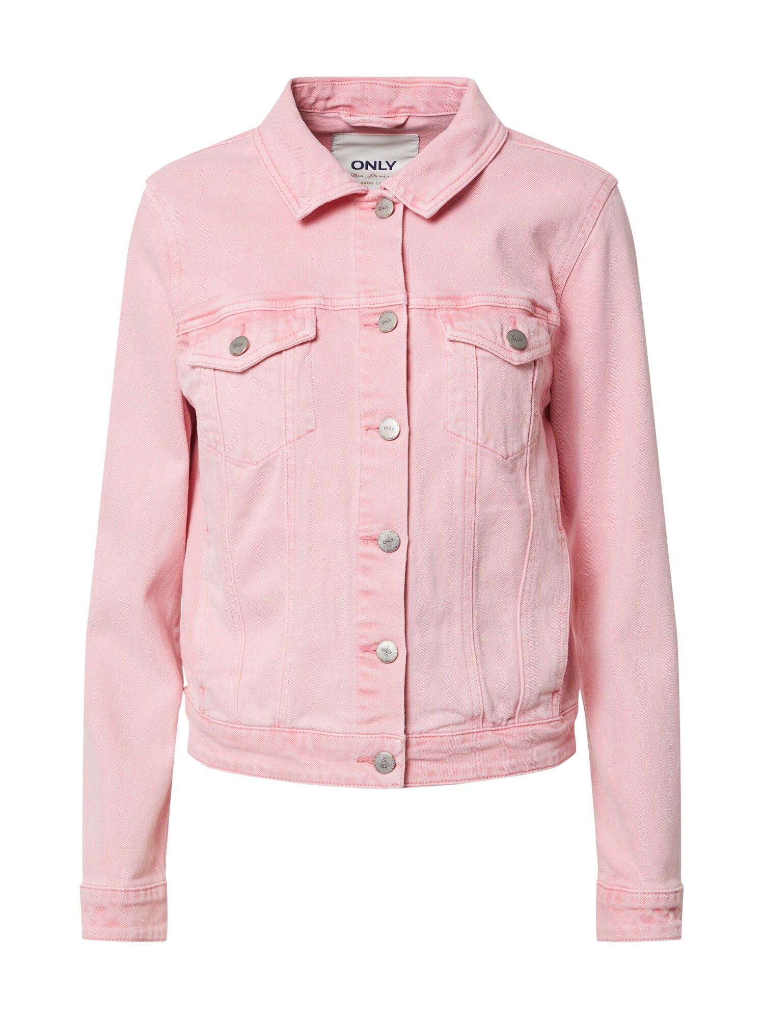 ONLY Demisezoninė striukė 'ONLPINK LS COLOURED DNM JACKET BJ11179-4'  rožių spalva