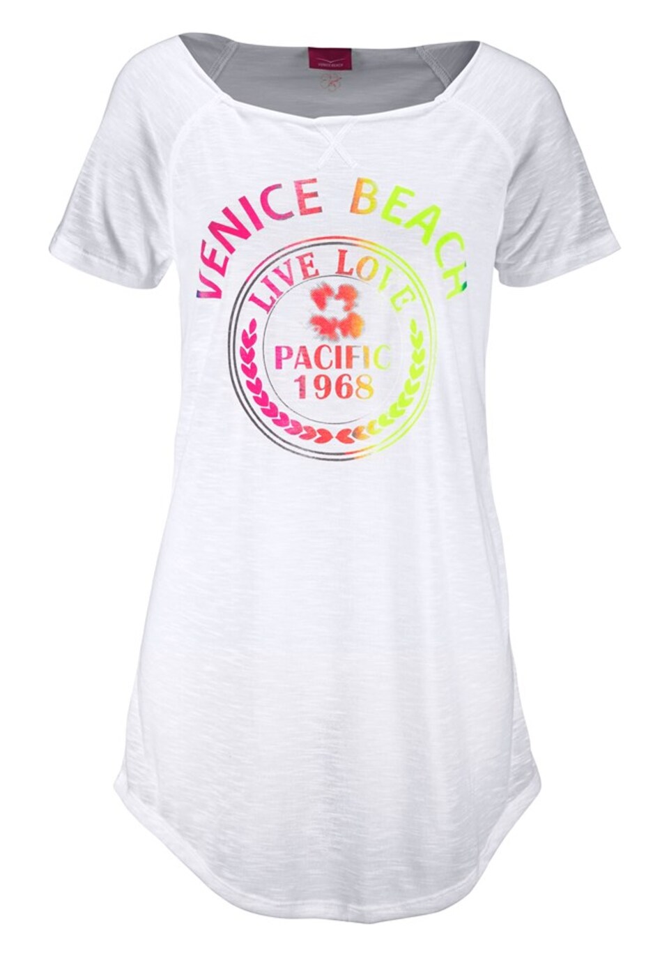 T-shirt neongul / neonorange / neonrosa