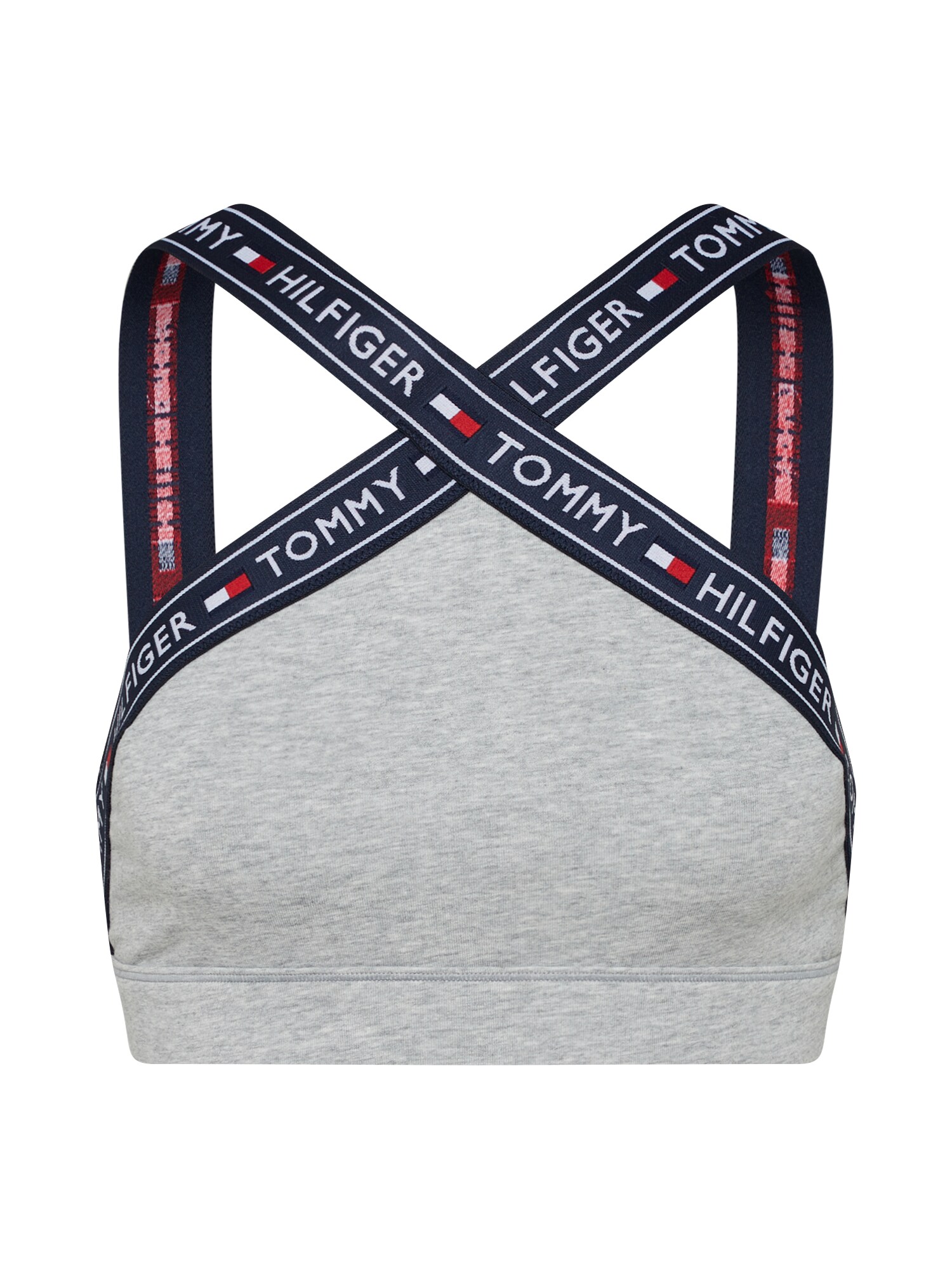 Tommy Hilfiger Underwear Liemenėlė 'X BRALETTE'  raudona / tamsiai mėlyna / margai pilka