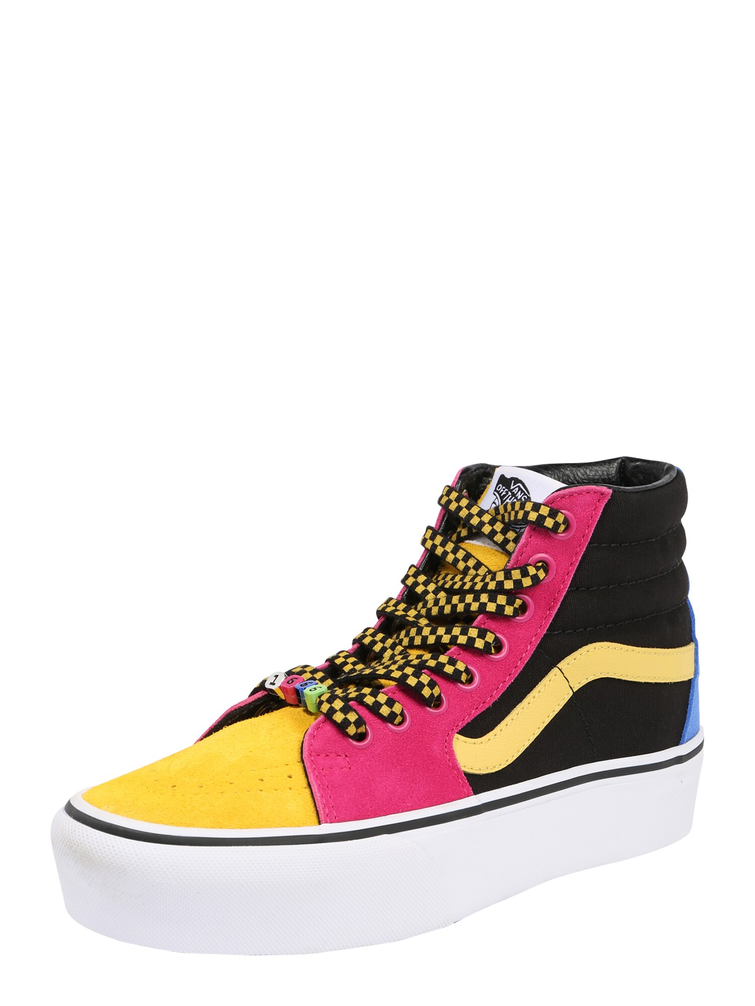 VANS Sportbačiai su auliuku  geltona / juoda / rožinė / mėlyna