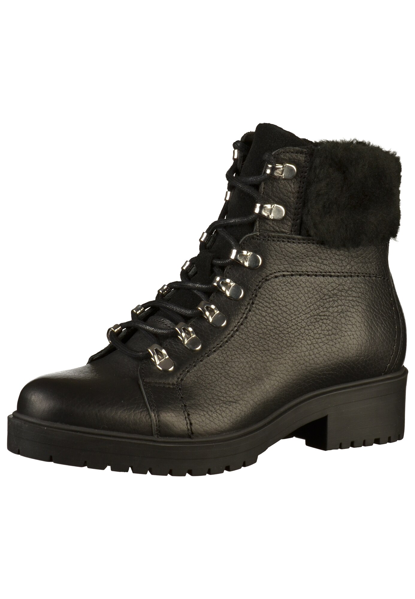 Bullboxer Dames Veterlaarsjes Zwart bullboxer kopen in de aanbieding