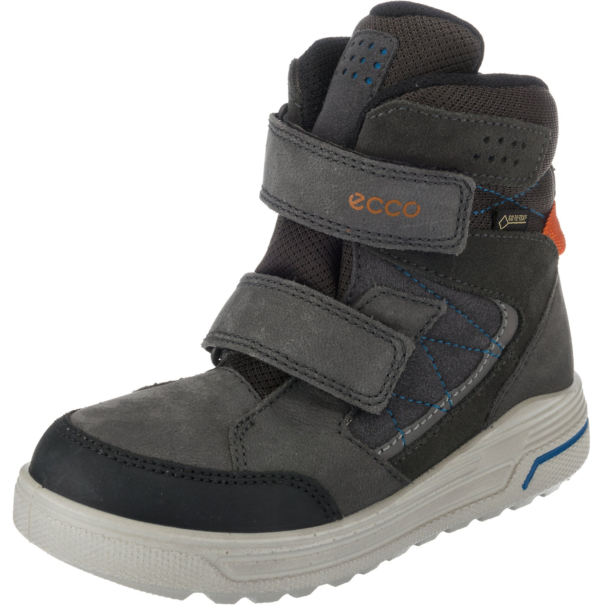 Ecco Jongens Sneakers Urban Snowboarder Blackdark Shadow Oil Donkergrijs ecco kopen in de aanbieding