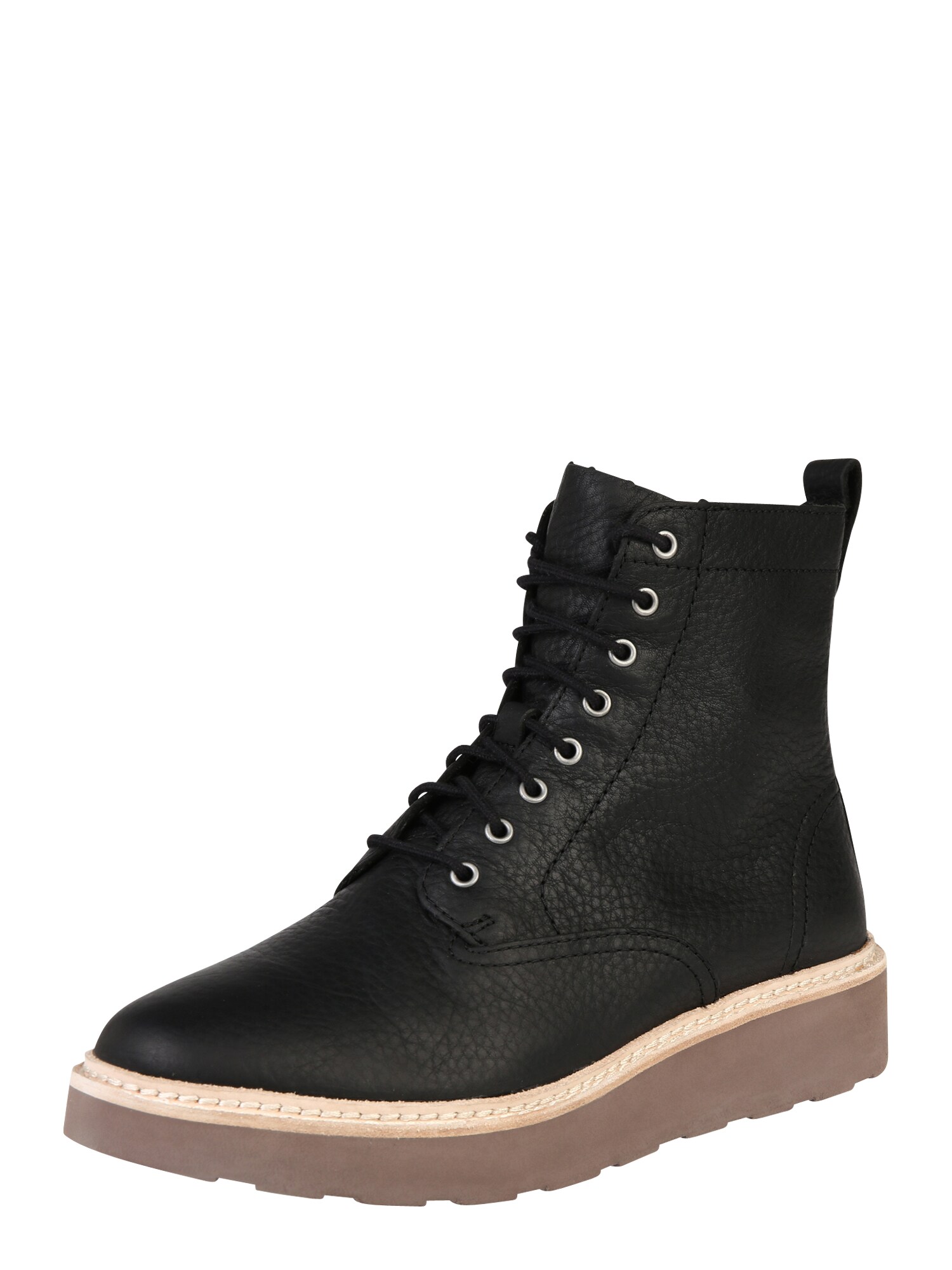 CLARKS Suvarstomieji kulkšnis dengiantys batai 'Trace Pine'  juoda