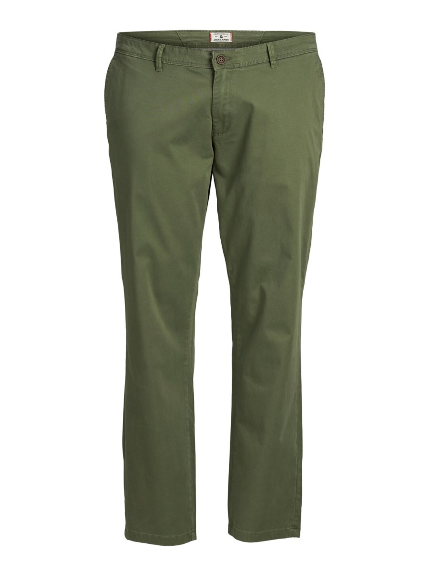 JACK & JONES Kelnės  rusvai žalia