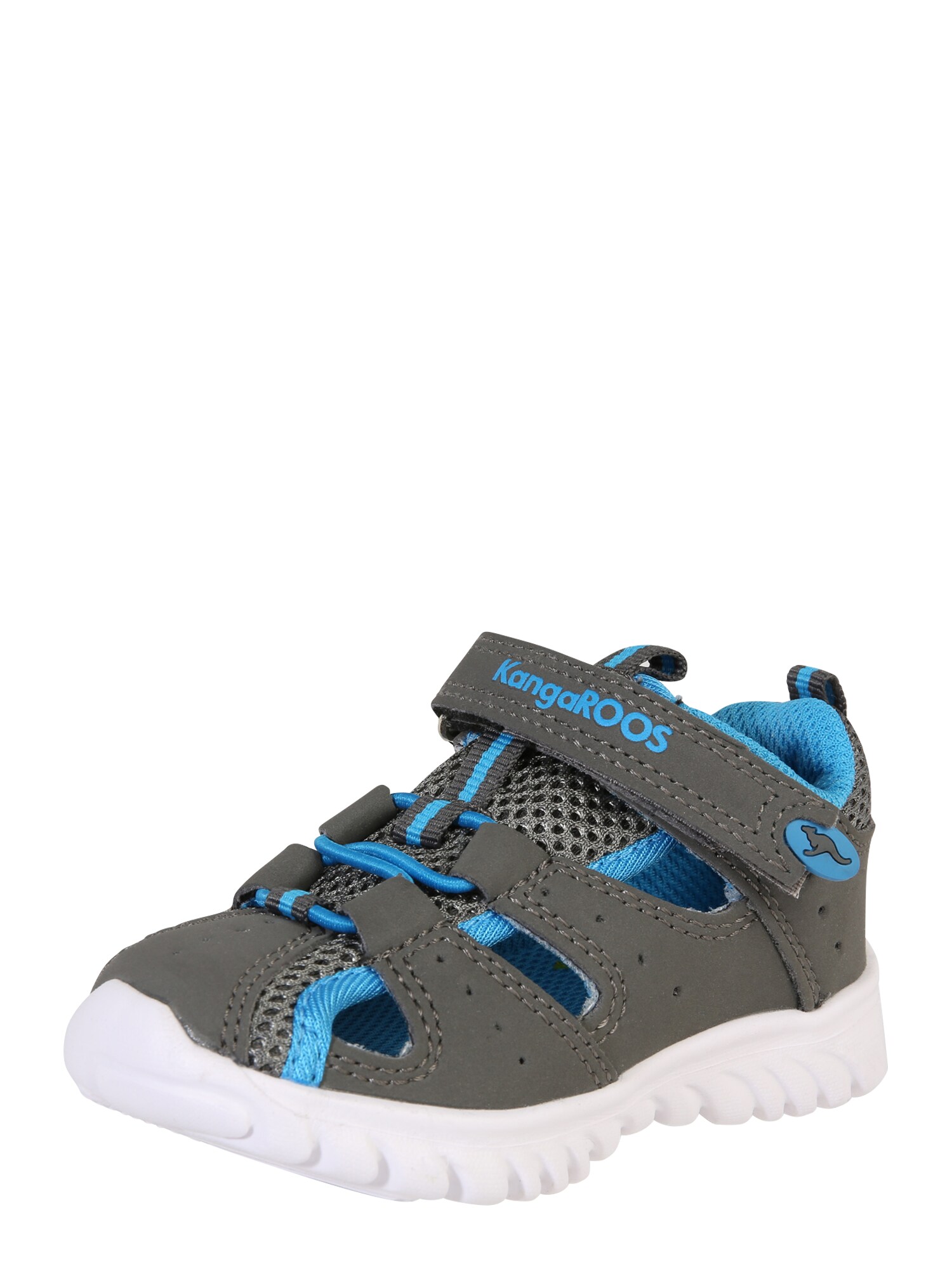 Kangaroos Jongens Open Schoenen Rock Lite Blauw Grijs kangaroos kopen in de aanbieding