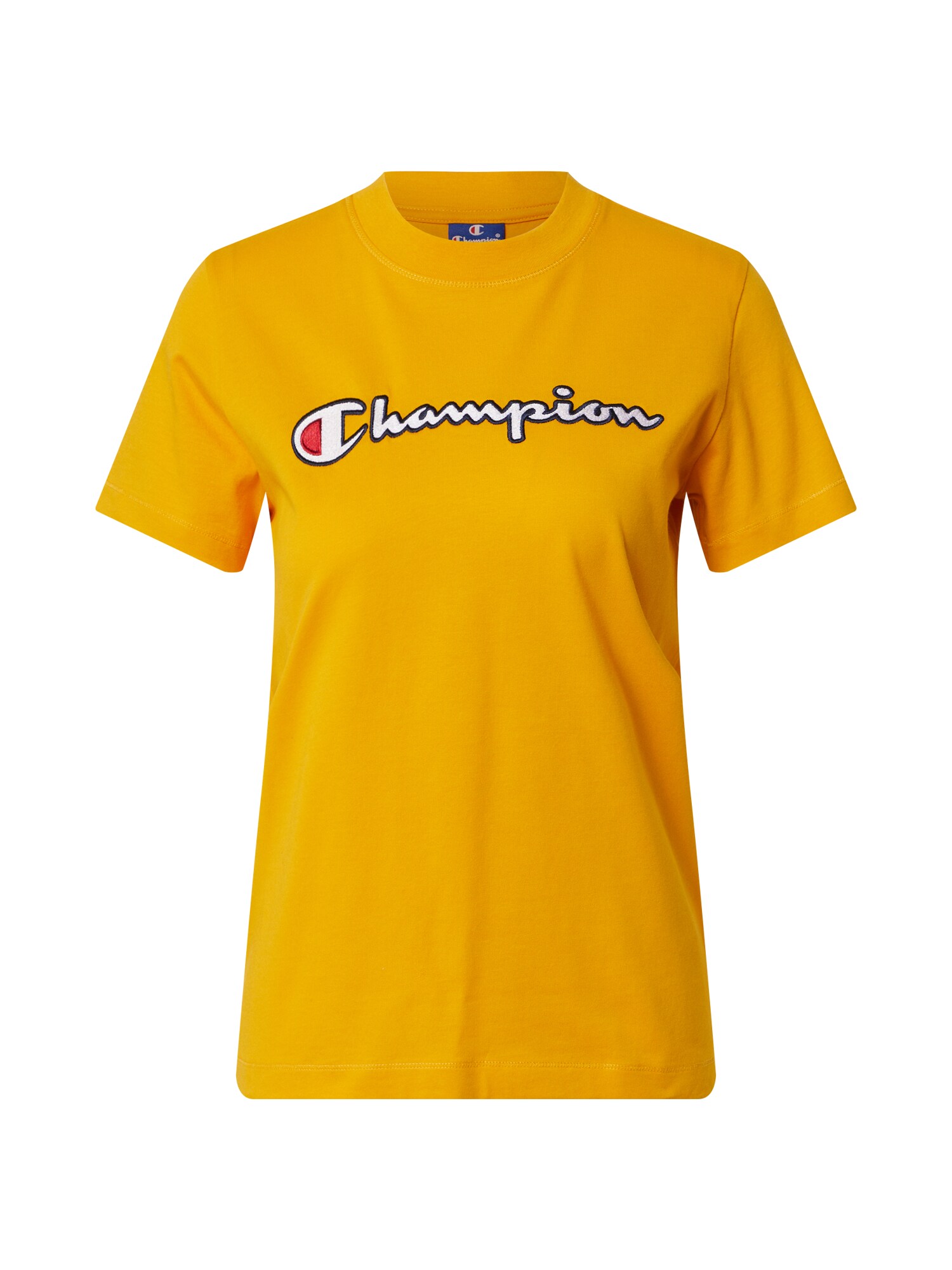Champion Authentic Athletic Apparel Marškinėliai  aukso geltonumo spalva / nakties mėlyna / balta / lašišų spalva