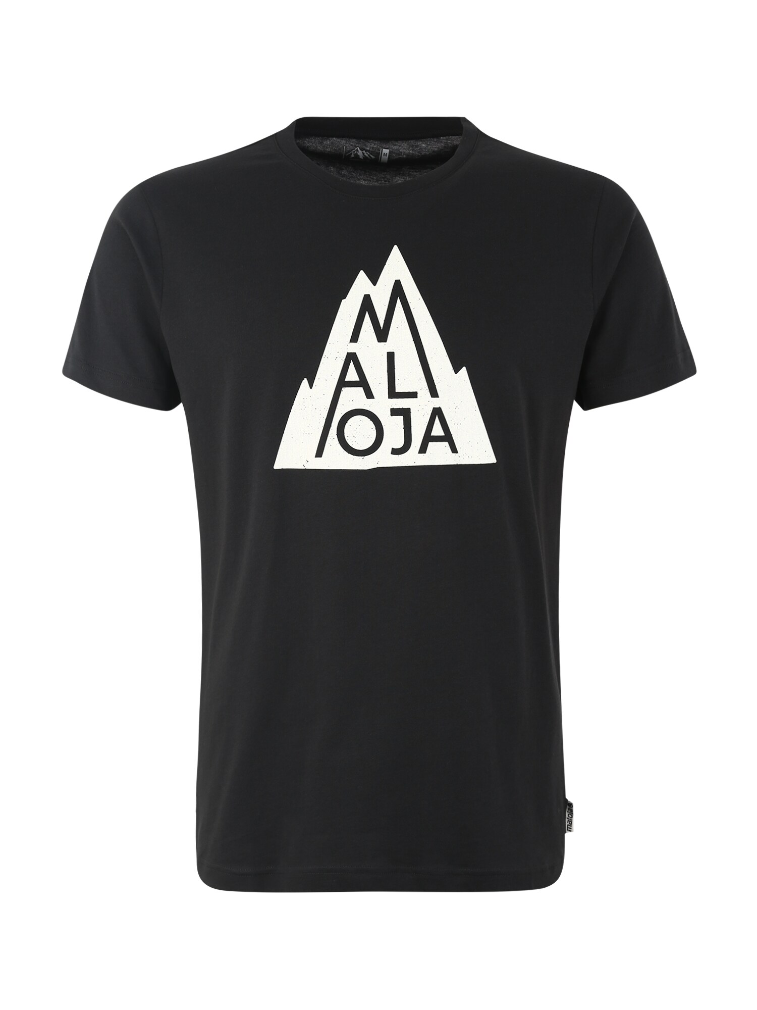 Maloja Heren Functioneel Shirt Christianm Zwart Wit maloja kopen in de aanbieding