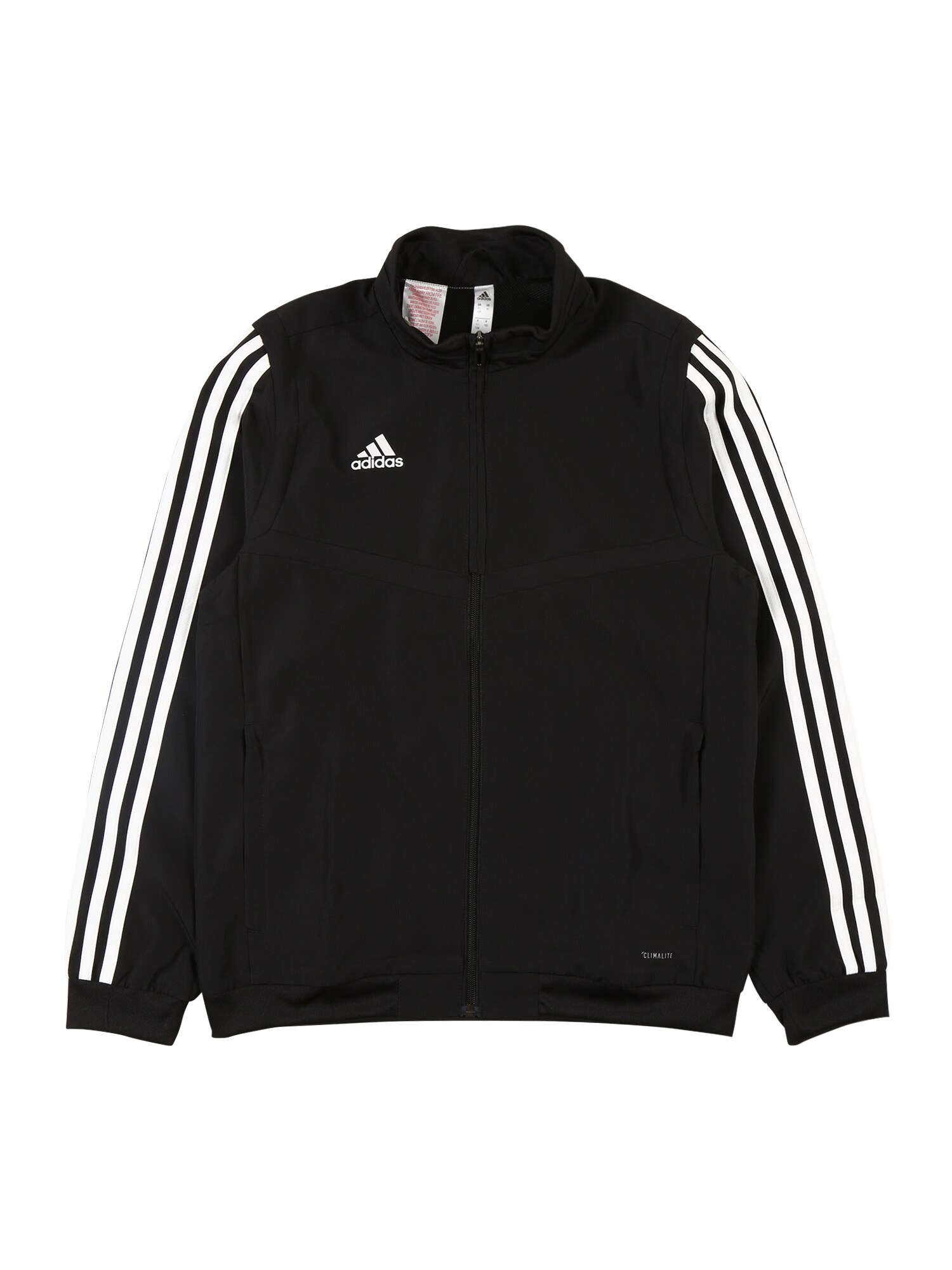 ADIDAS PERFORMANCE Sportinė striukė 'Tiro 19'  juoda / balta